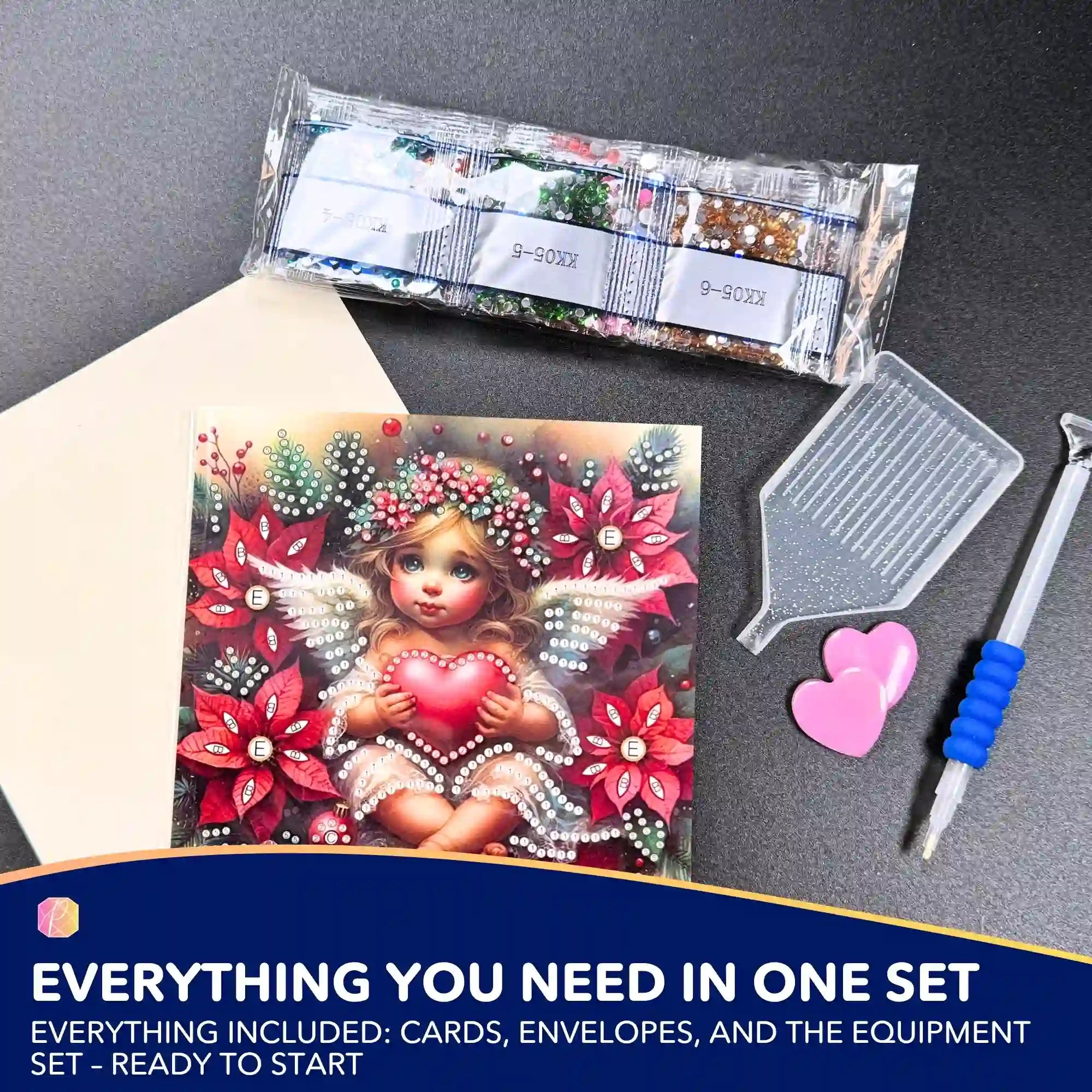 Diamond Painting Christmas Cards