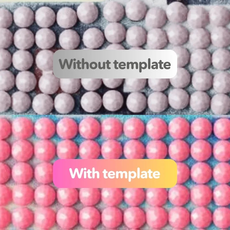 Stencil for Diamond Painting “round & square”