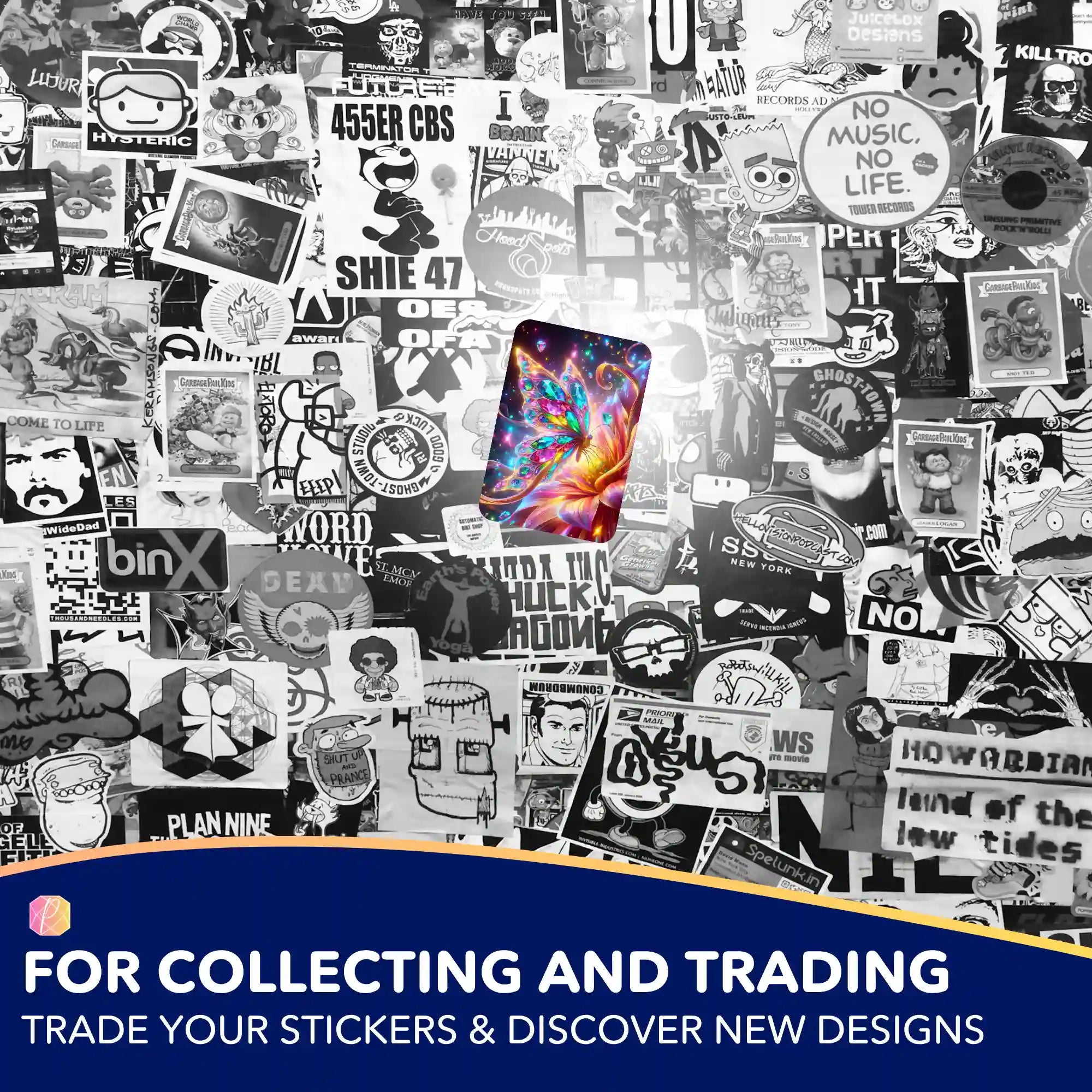 Wall Sticker 5-Pack - Learning to Shine