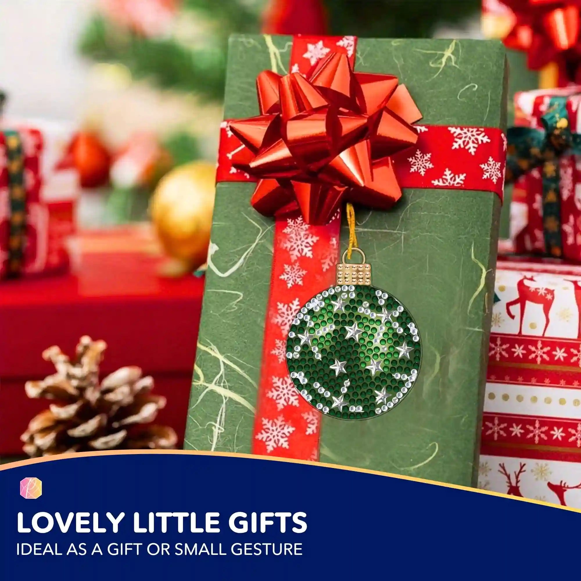 Diamond Painting - Small Christmas Ornaments Baubles