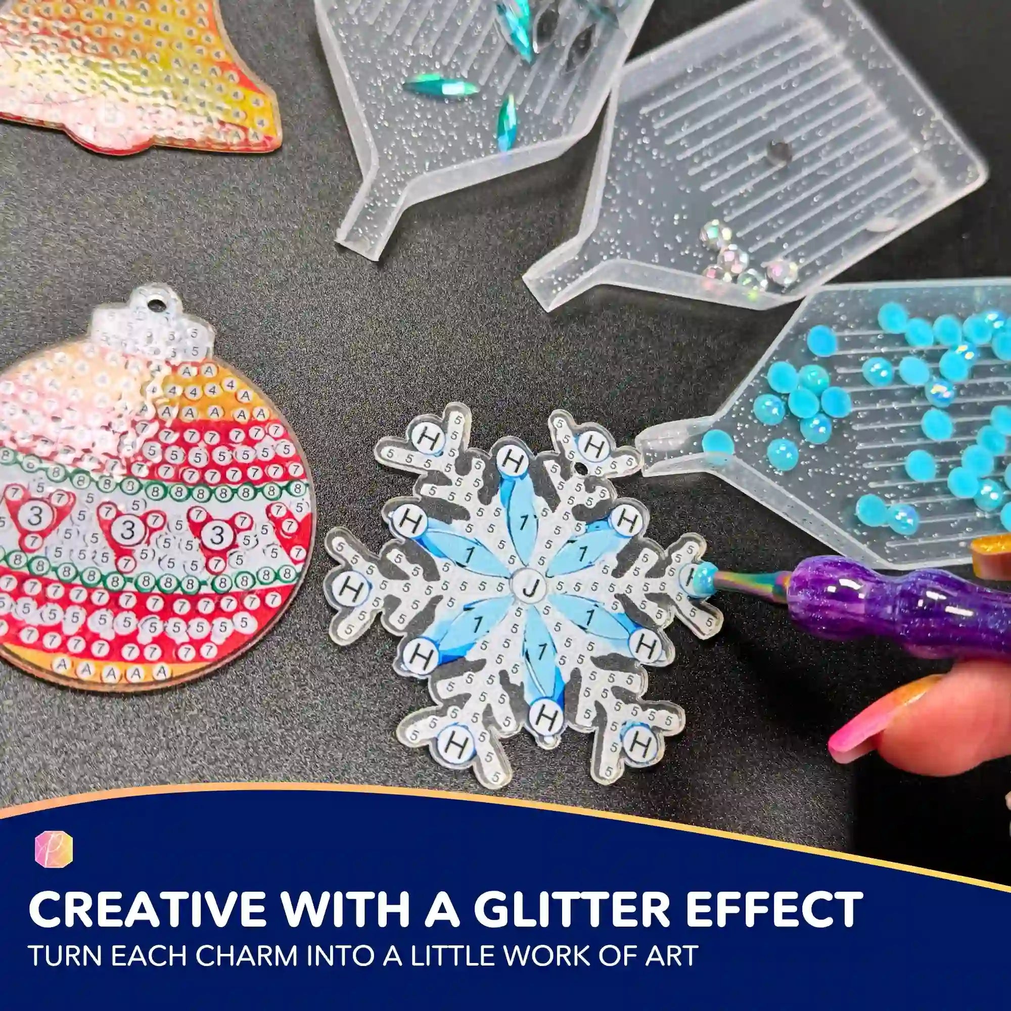 Diamond Painting - Small Christmas Ornaments