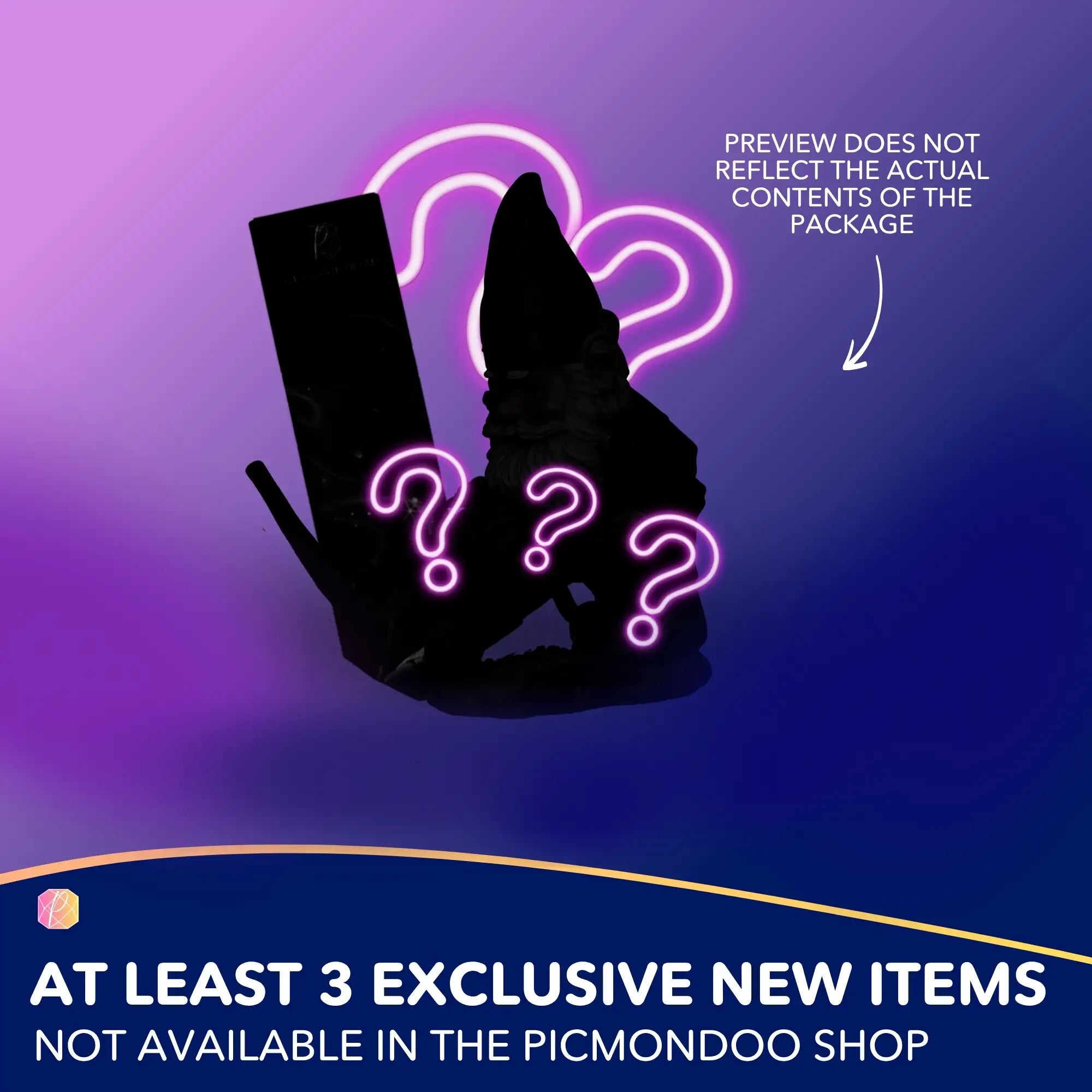 Diamond Painting Mystery-Box "Gnomes" (#1)