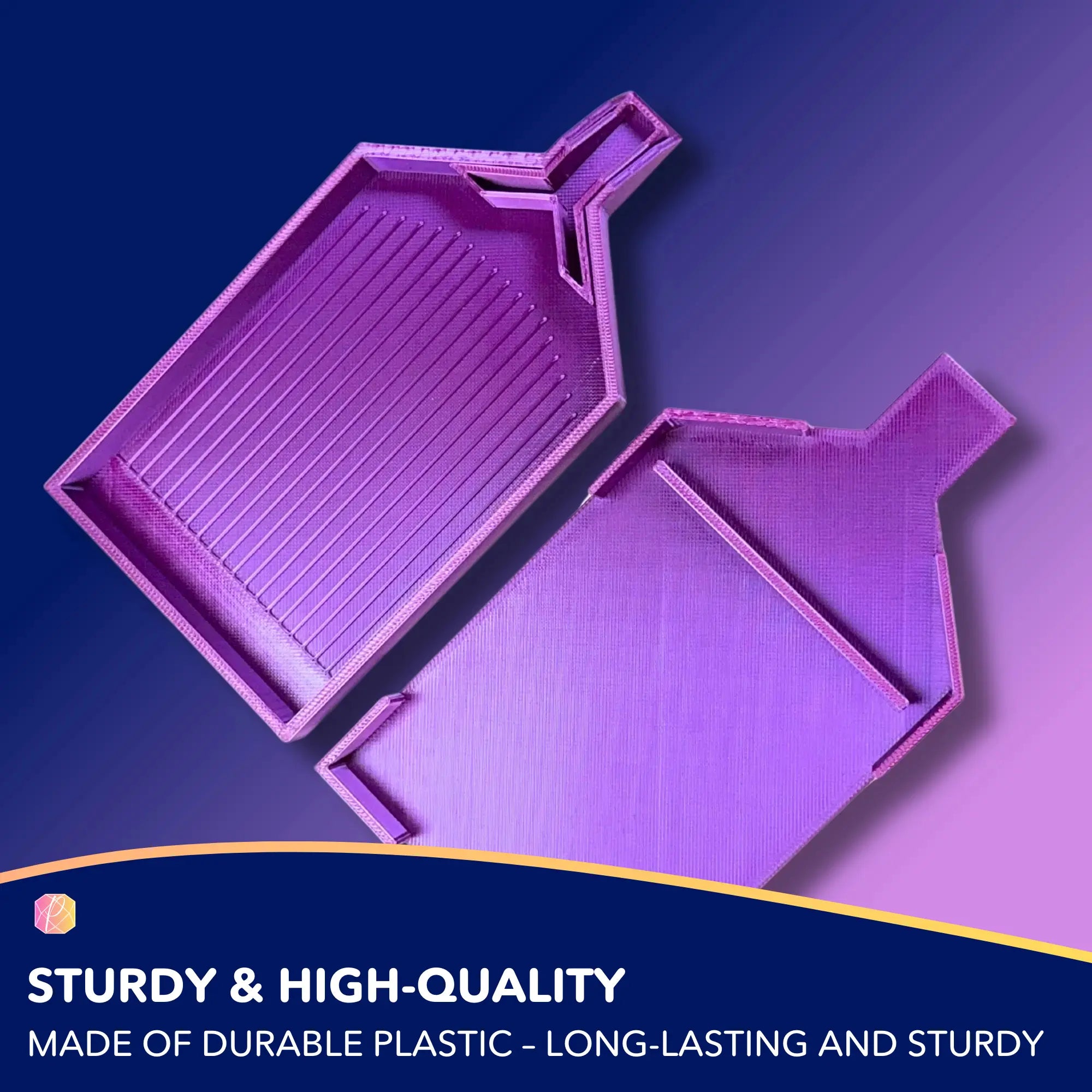 Diamond Painting Glitter Tray – Purple