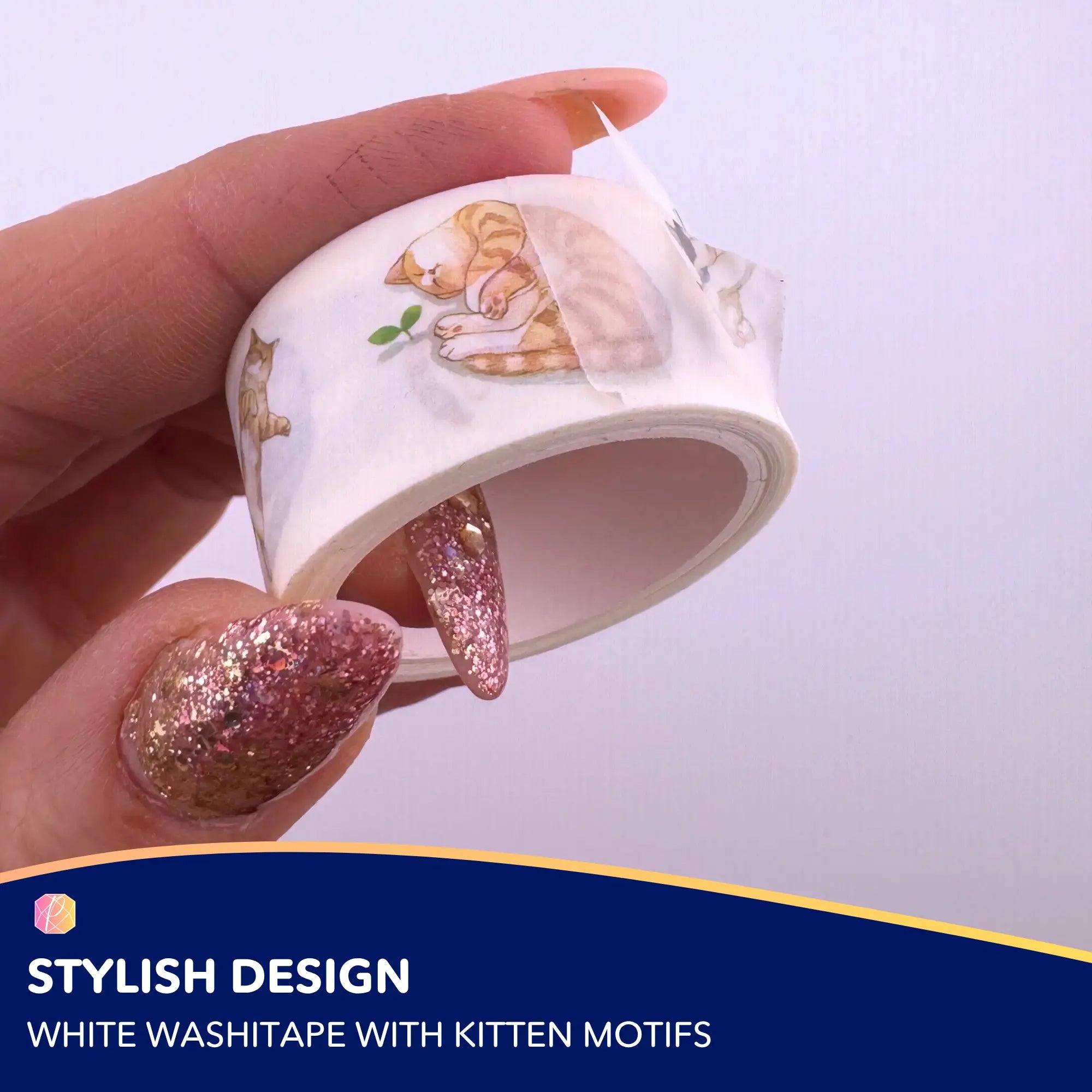 Diamond Painting Adhesive Tape - Kitten