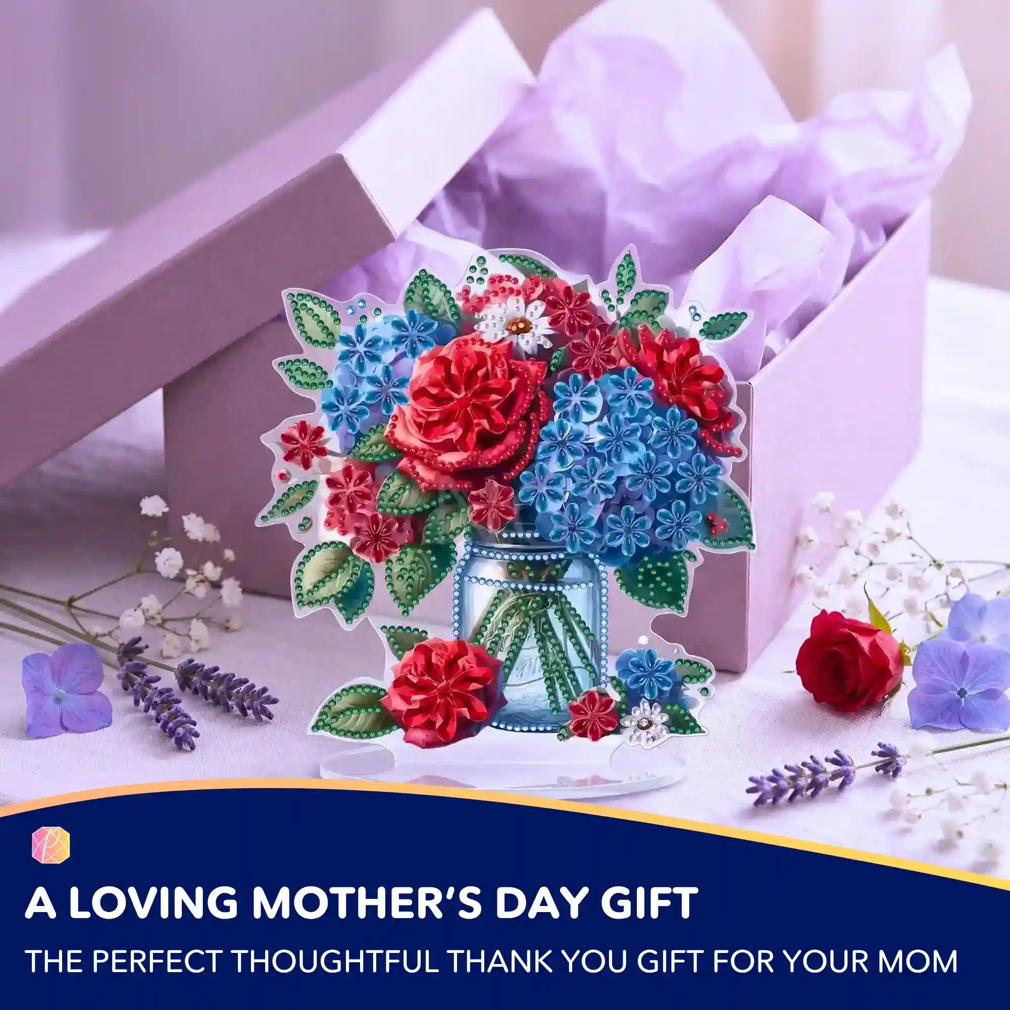 Diamond Painting Stand Bouquet – Mother’s Day
