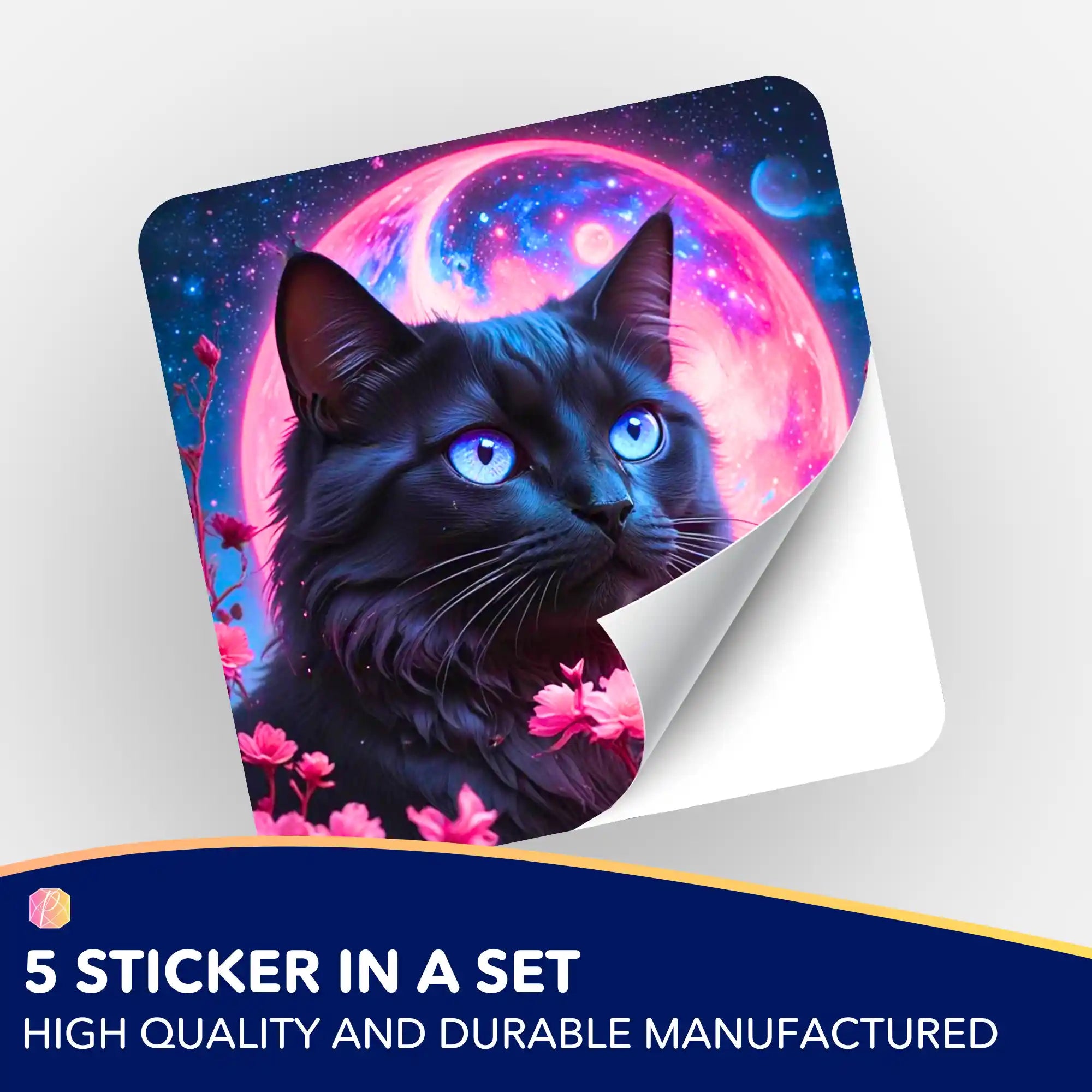 Wall Sticker 5-Pack - Night of Velvet