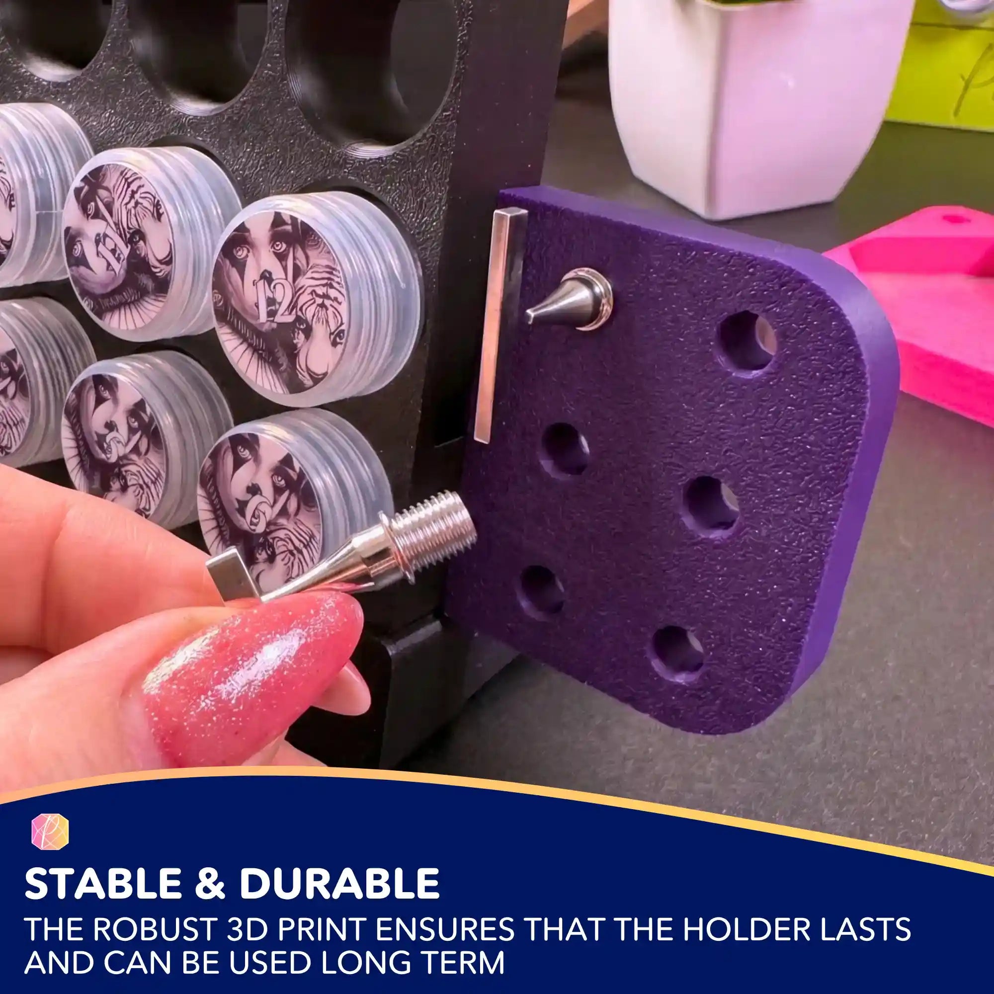 Holder for Rotating Attachments