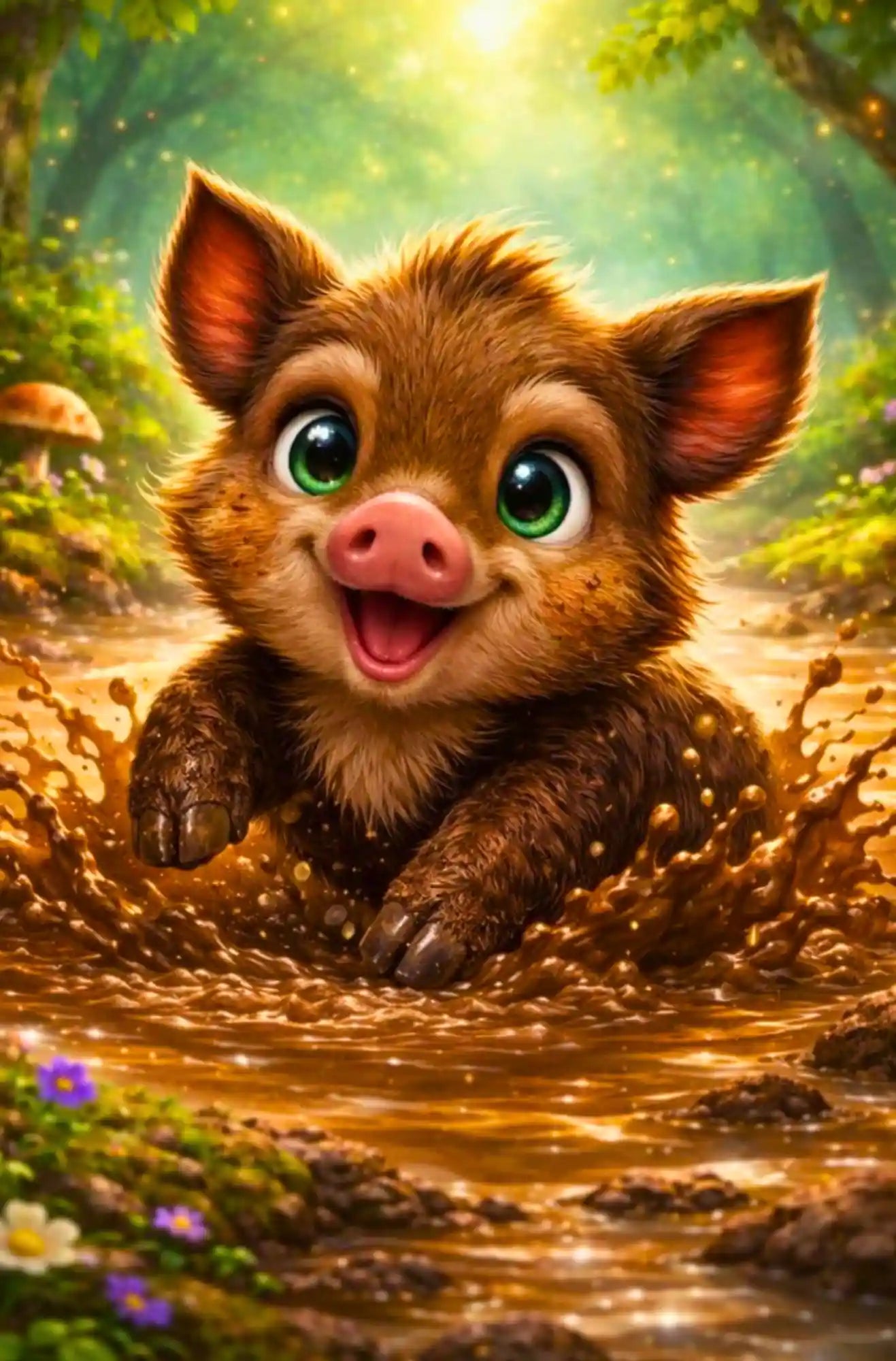 Diamond Painting – Puddle Joy