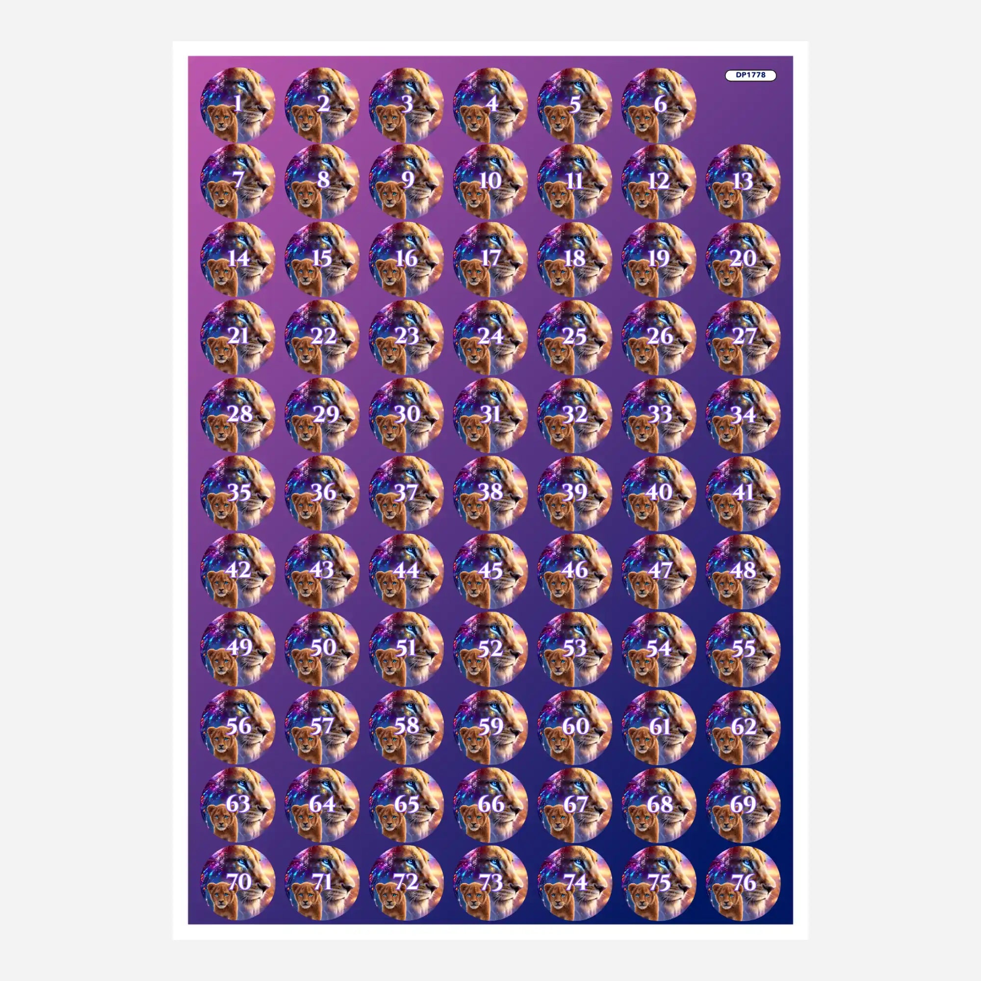 Small Jar Stickers - Towards Destiny