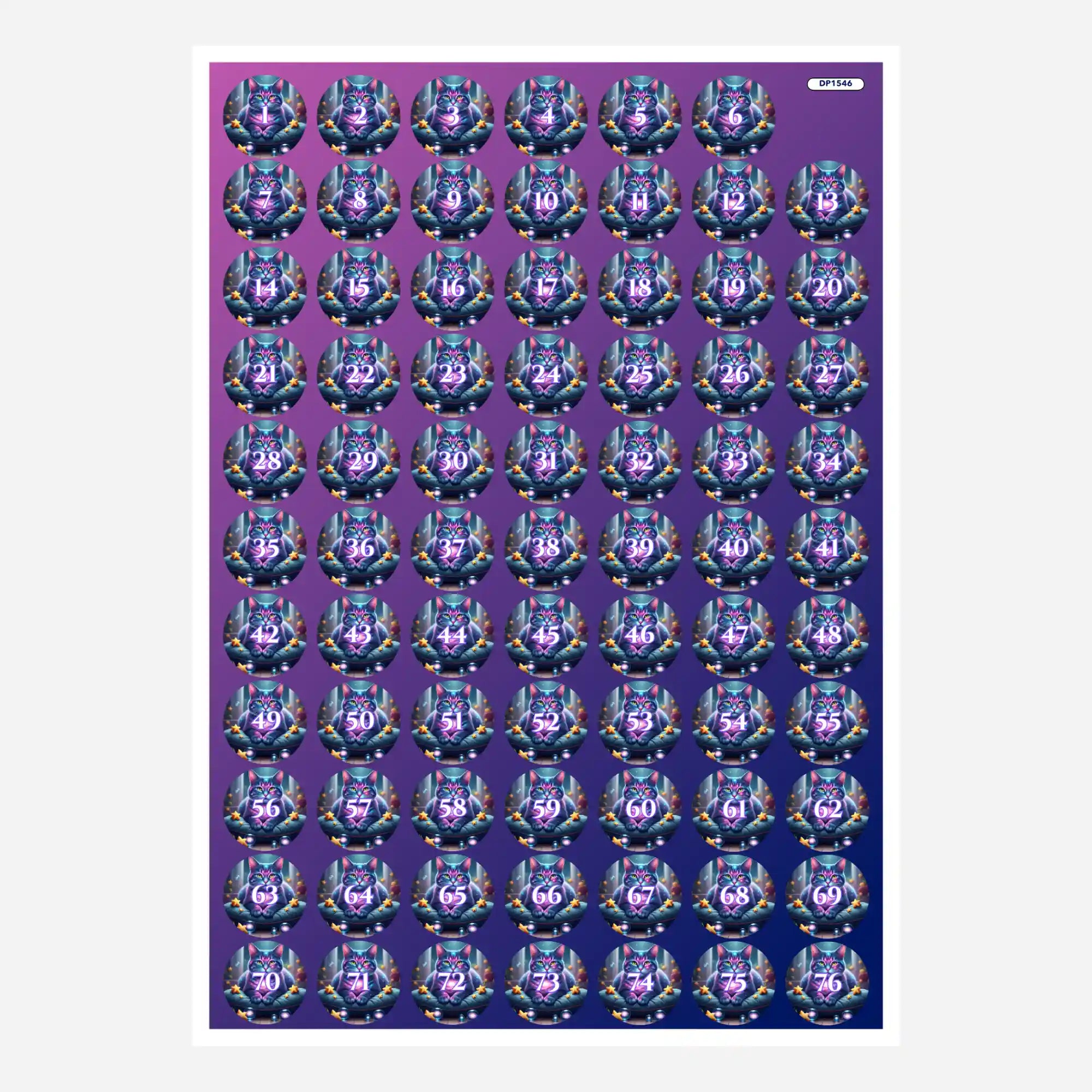 Small Jar Stickers - Guardian Andromeda