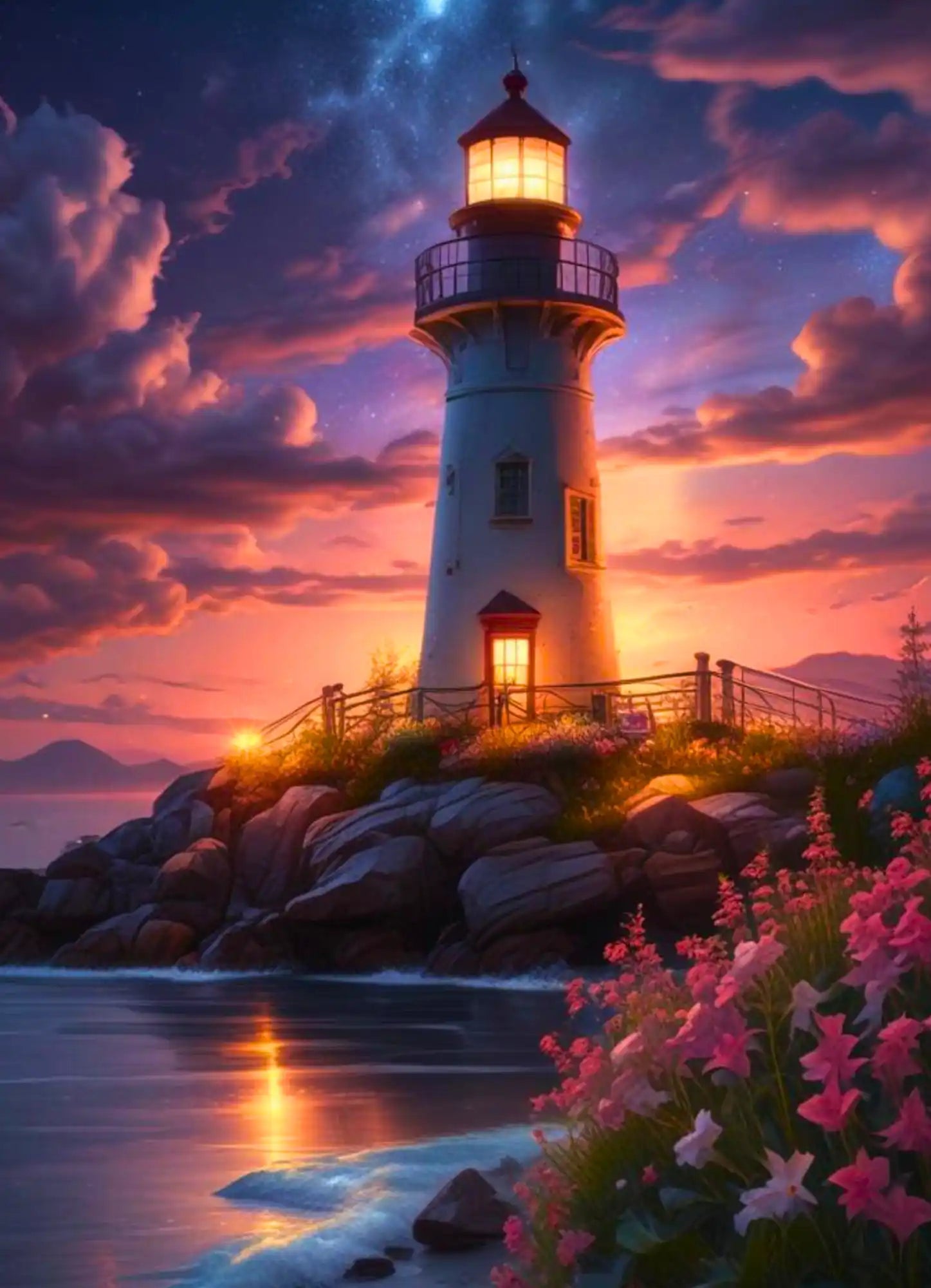 Diamond Painting 7 Day Special – Silent Guardian of the Evening Coast