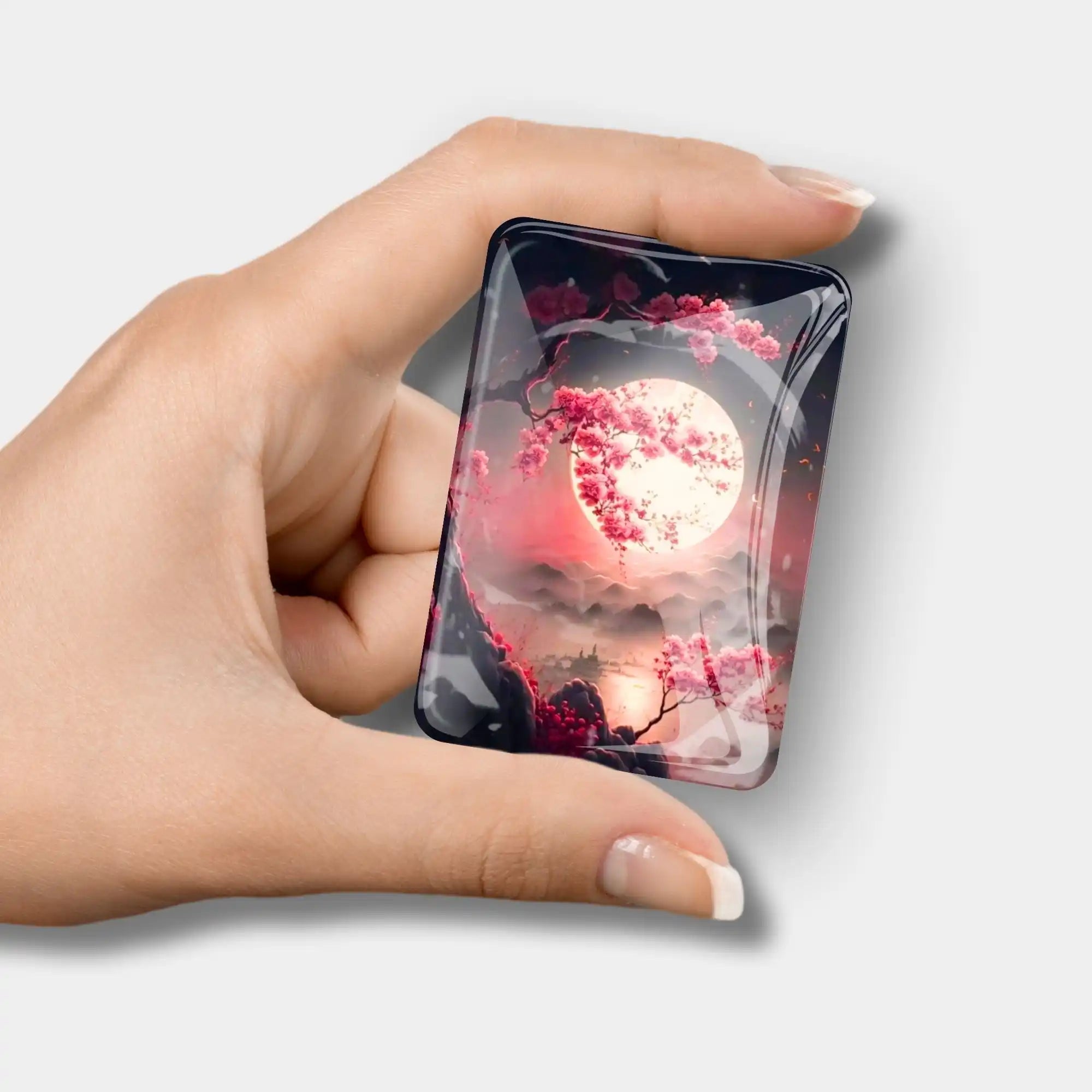 Cover Minder - Cherry Blossoms in the Moonlight