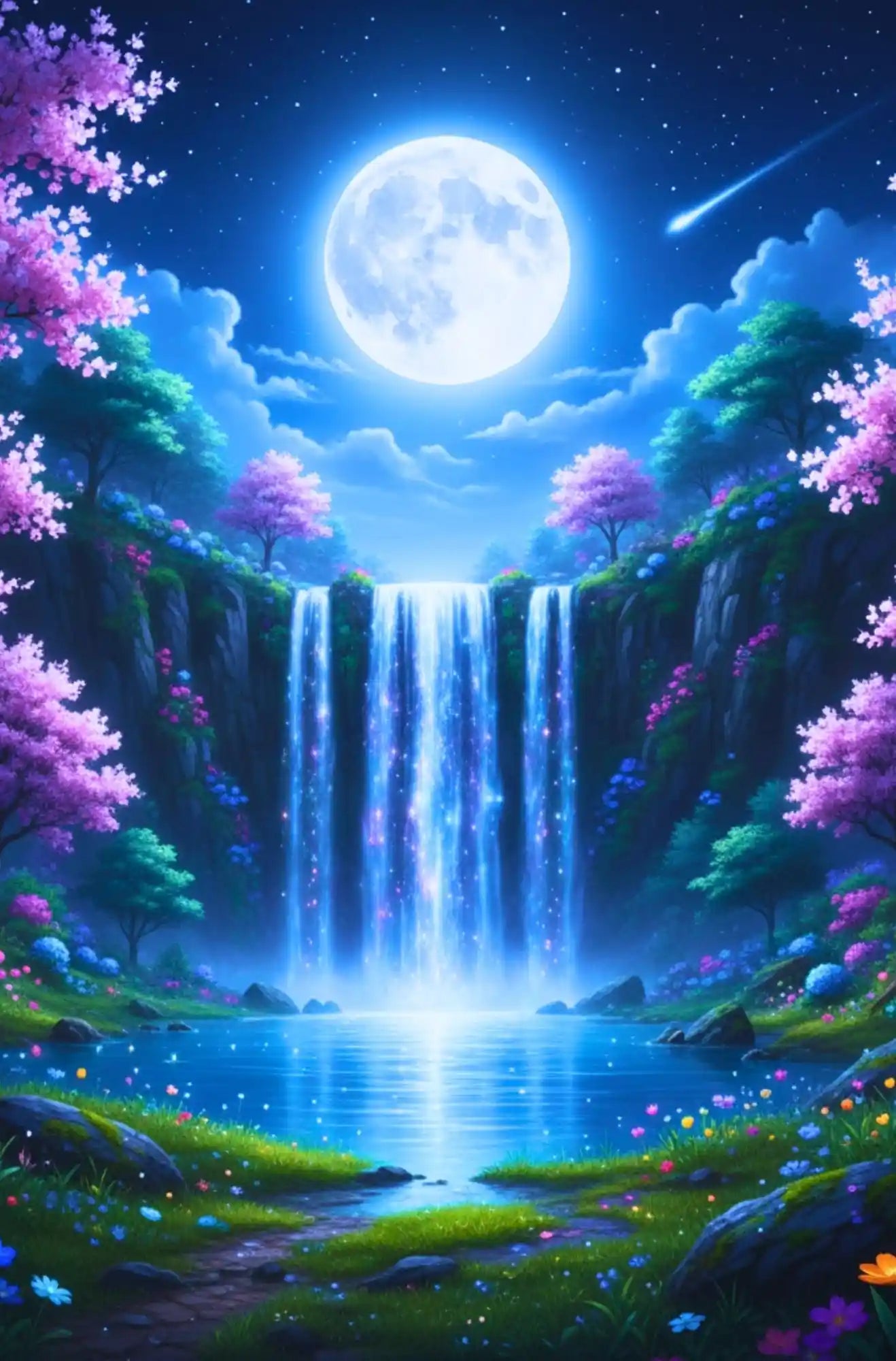 Diamond Painting – Valley of Whispering Waters