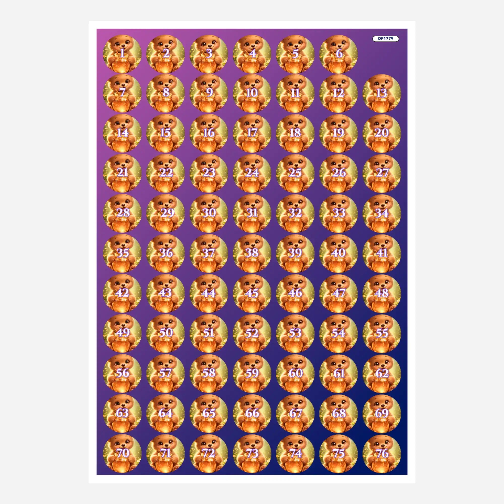 Small Jar Stickers - It Is Today, my favorite Day