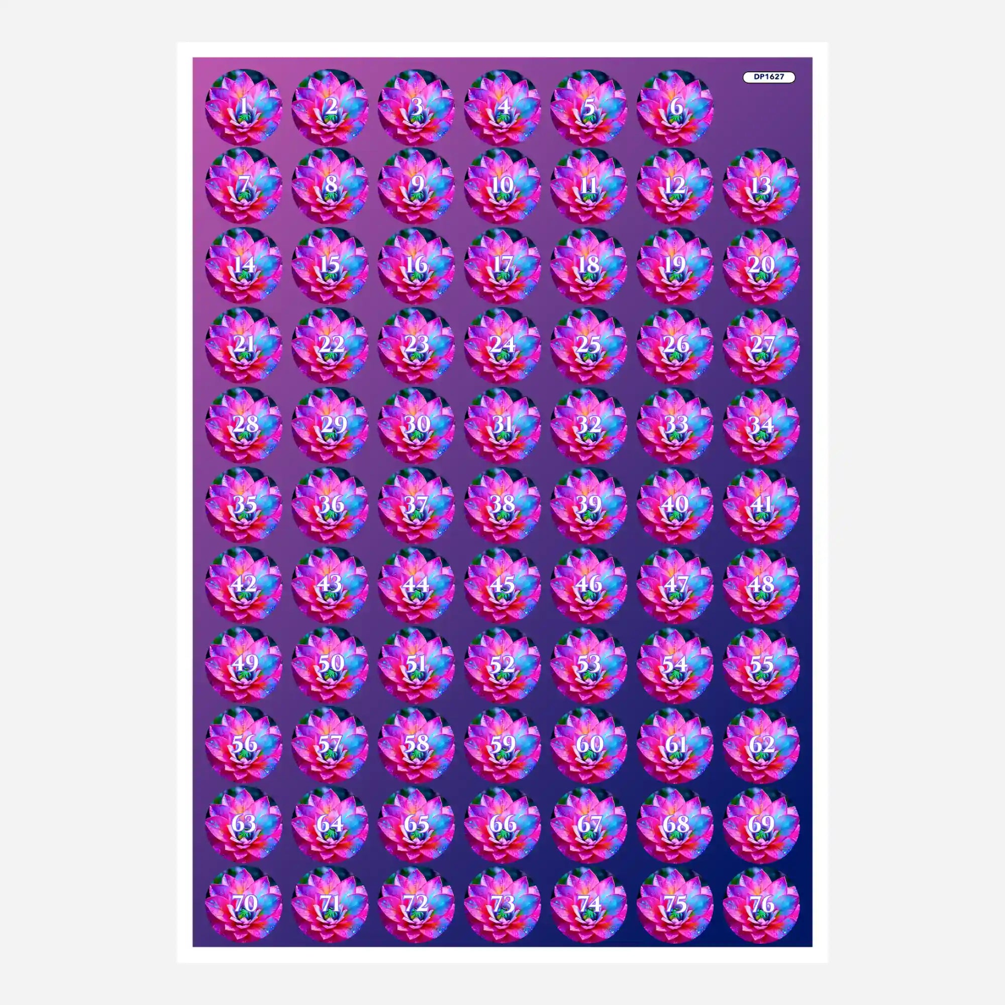 Small Jar Stickers - Stardust Lotus "Limited Edition"