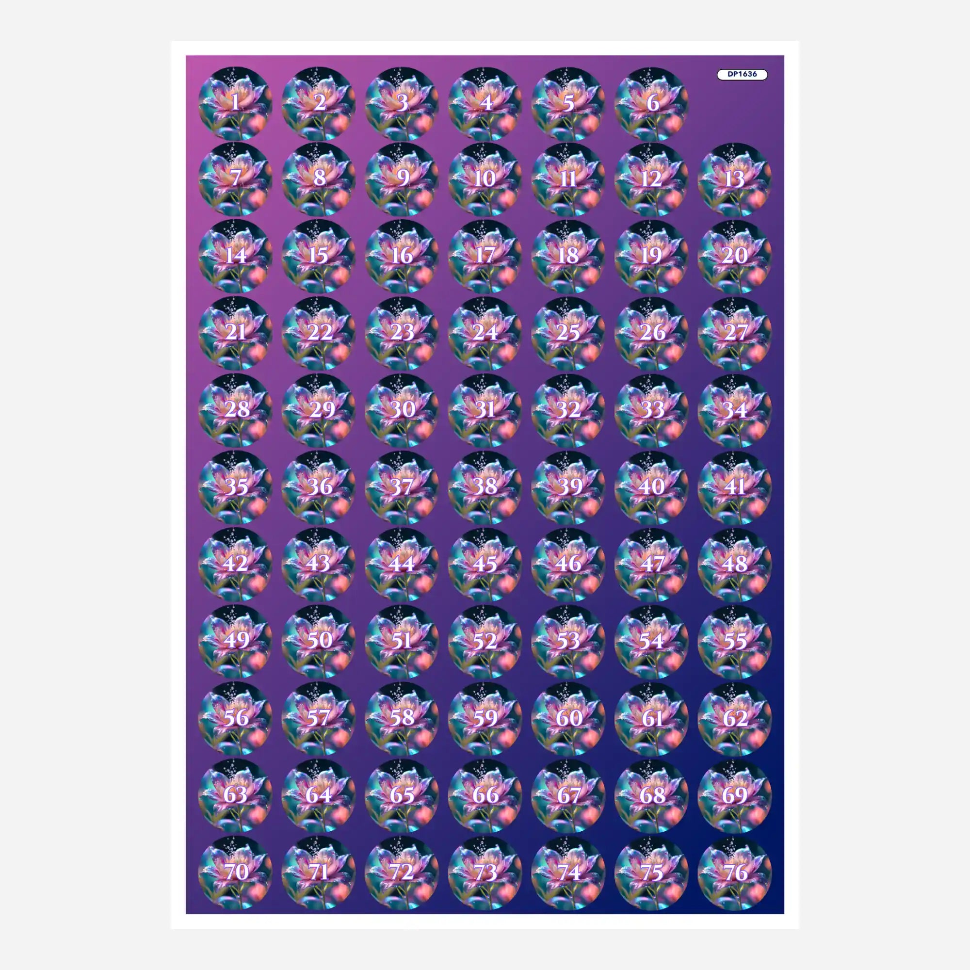 Small Jar Stickers - Star Dew