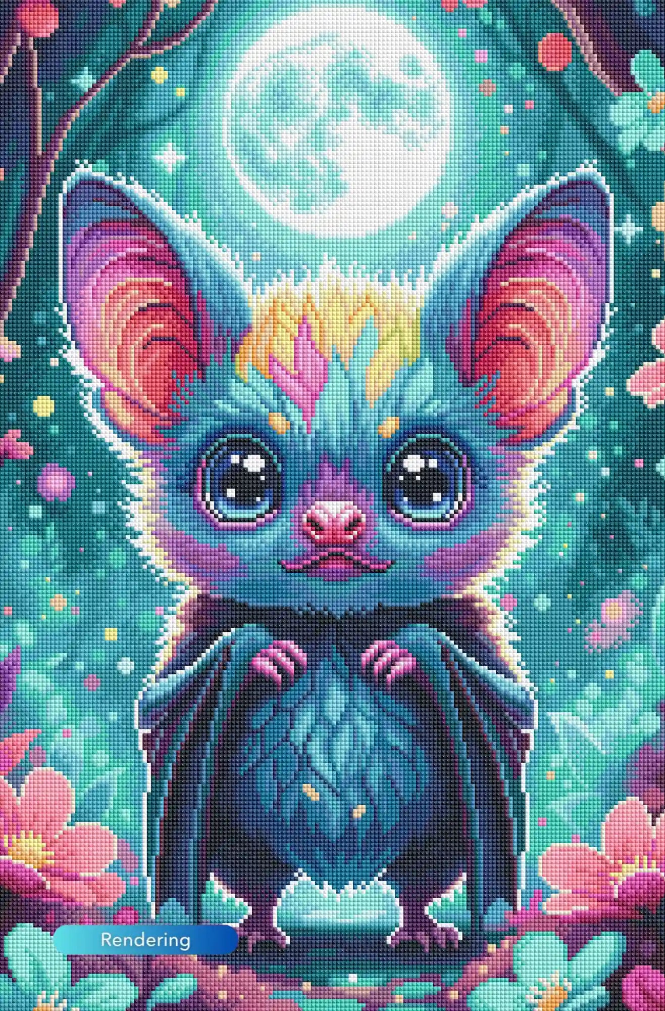 Diamond Painting – Freddy Bat