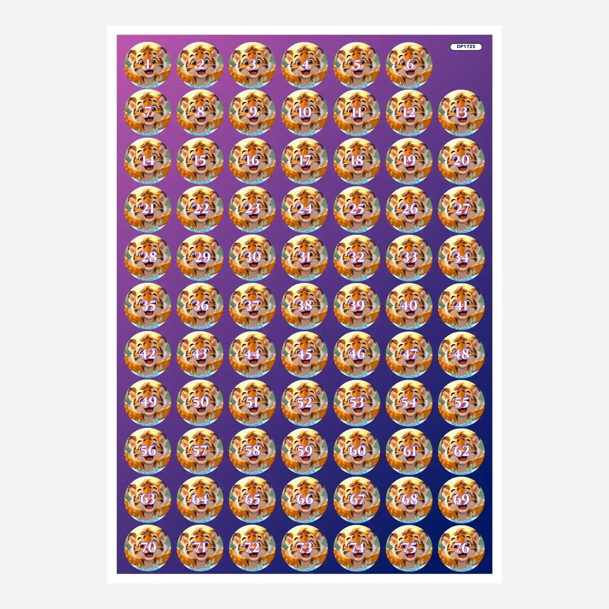 Small Jar Stickers - Splash into Happiness