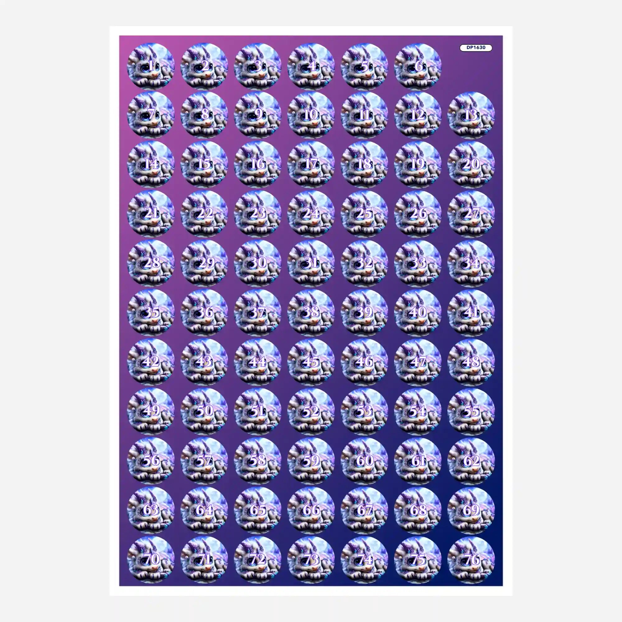 Small Jar Stickers - Lunaris "Limited Edition"