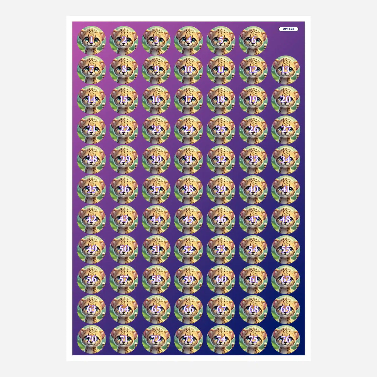 Small Jar Stickers - Kibo