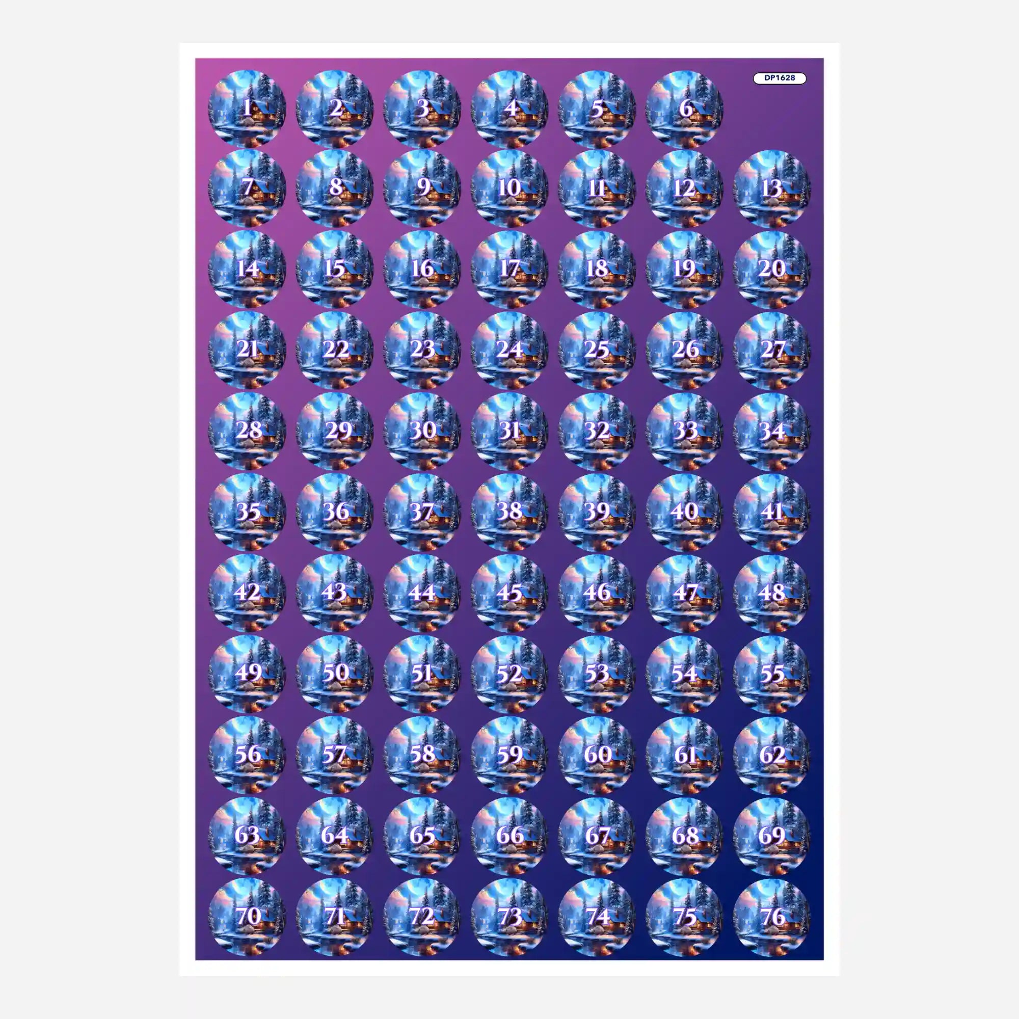 Small Jar Stickers - Refuge in the Silver Light "Limited Edition"