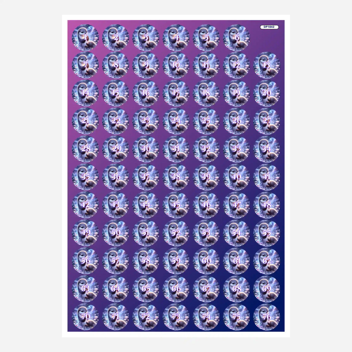 Small Jar Stickers - Guardian of the Stars