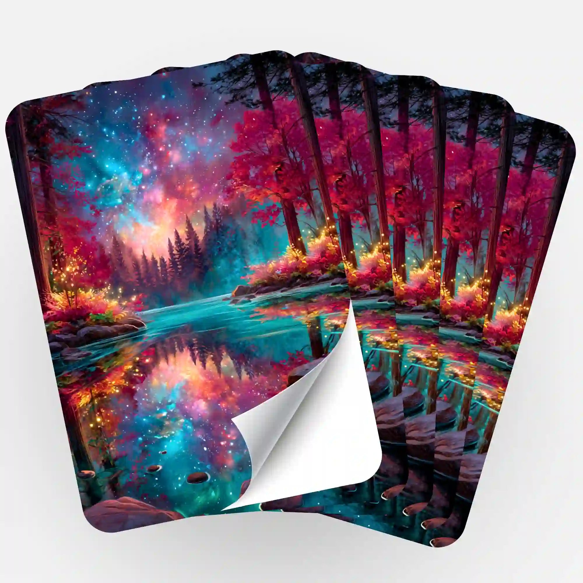 Wall Sticker 5-Pack - When the World Holds Its Breath