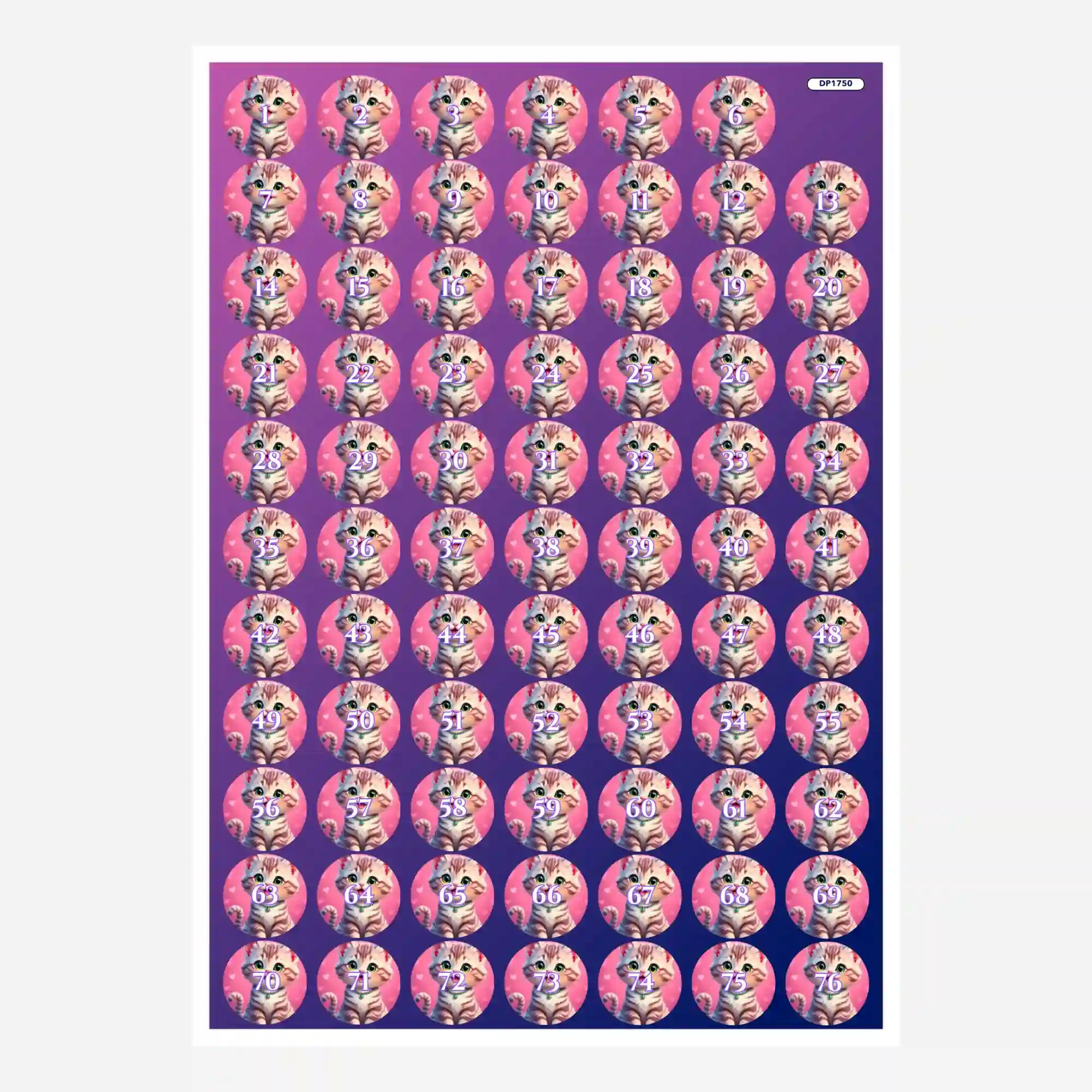 Small Jar Stickers - Pippa