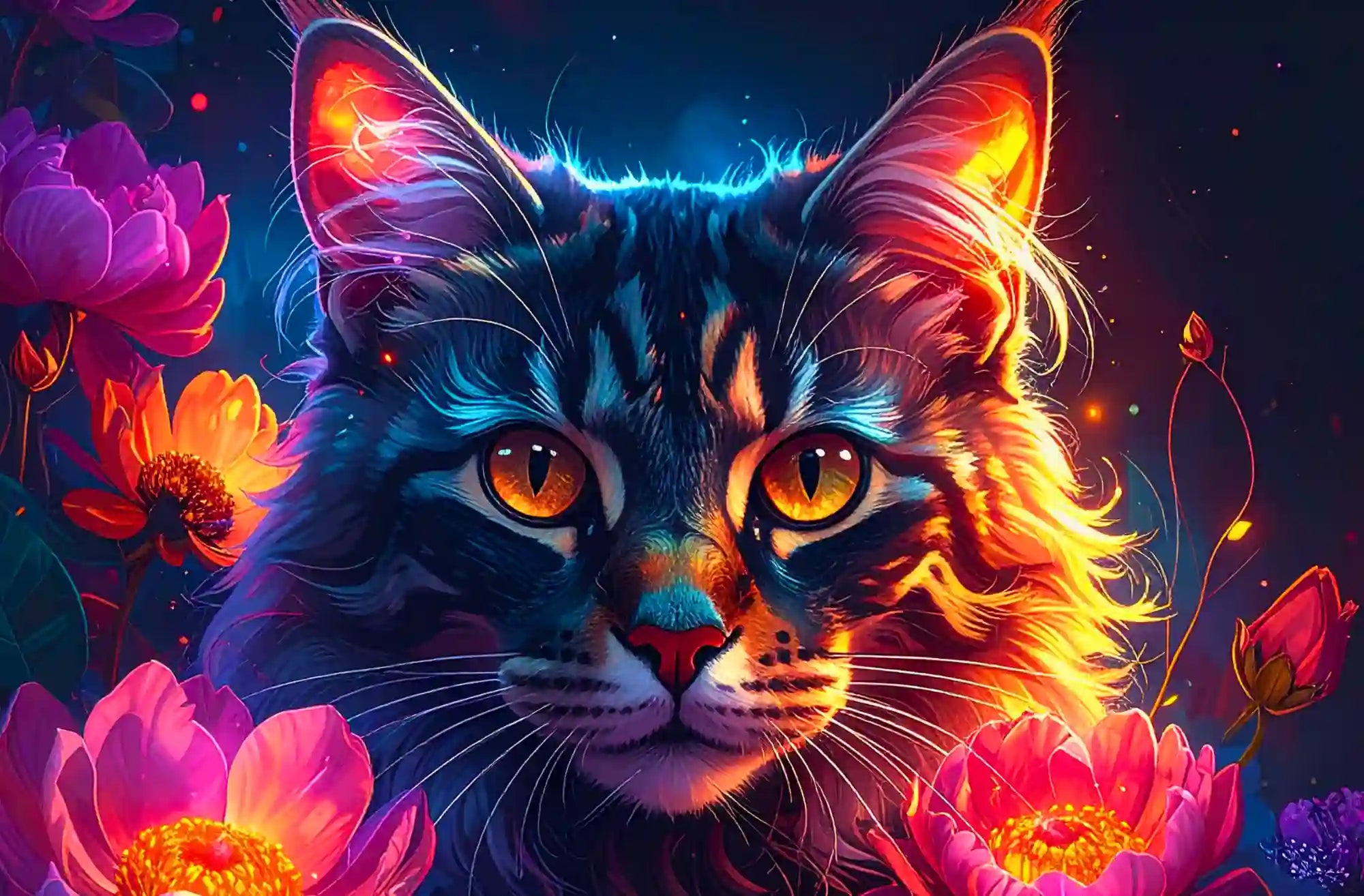 Diamond Painting – Guardian Of The Night Blossoms "Limited Edition"