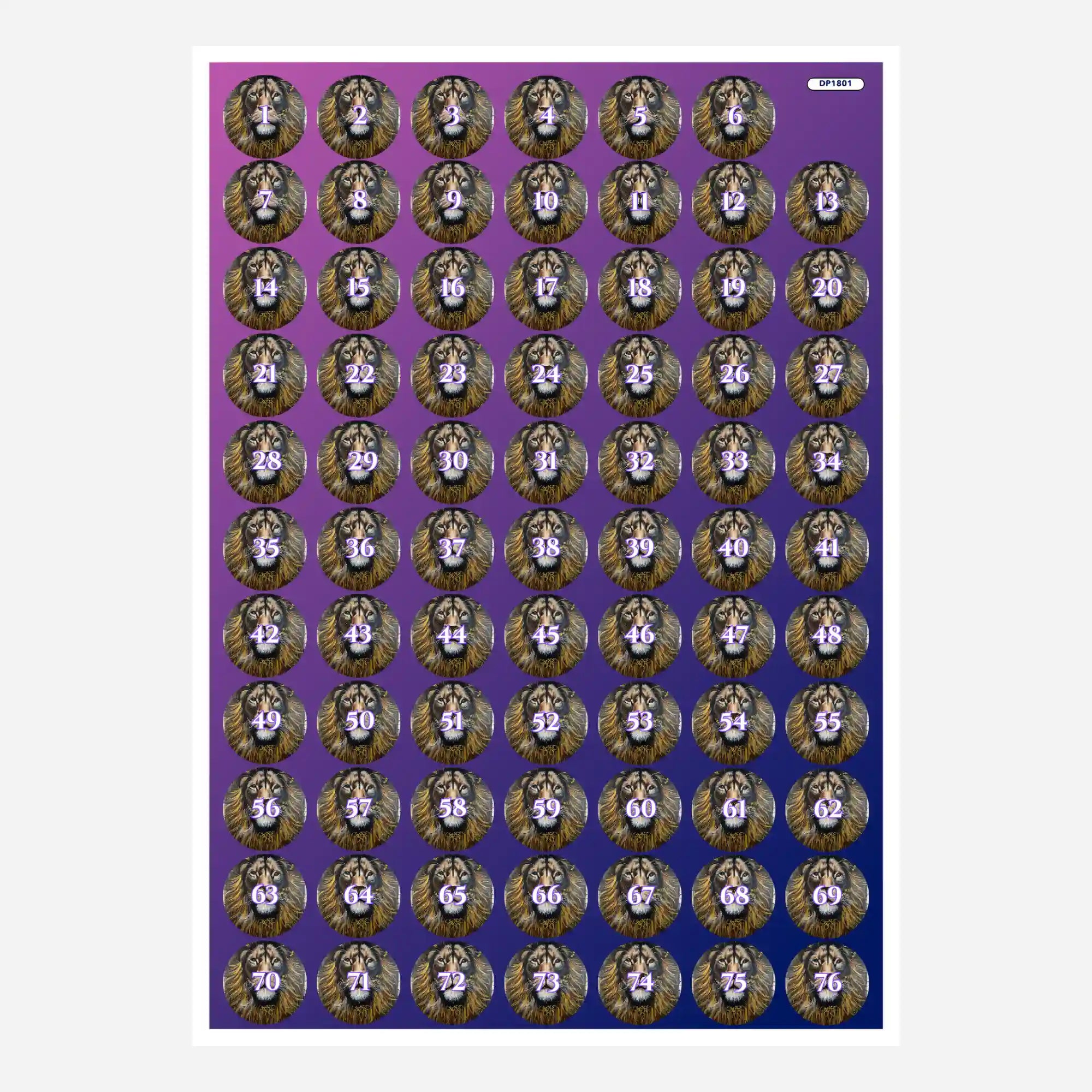 Small Jar Stickers - Legacy of Fire