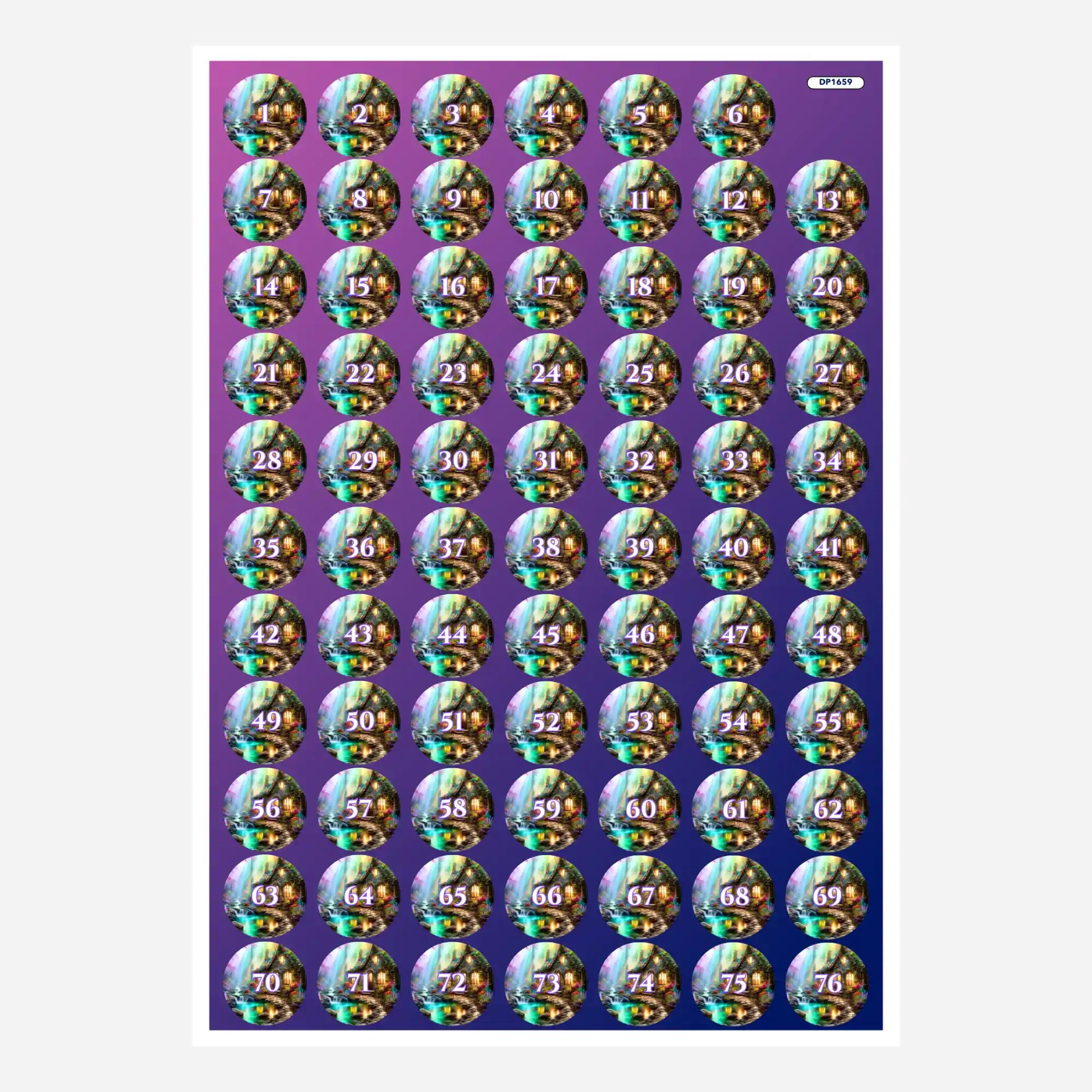 Small Jar Stickers - Homecoming