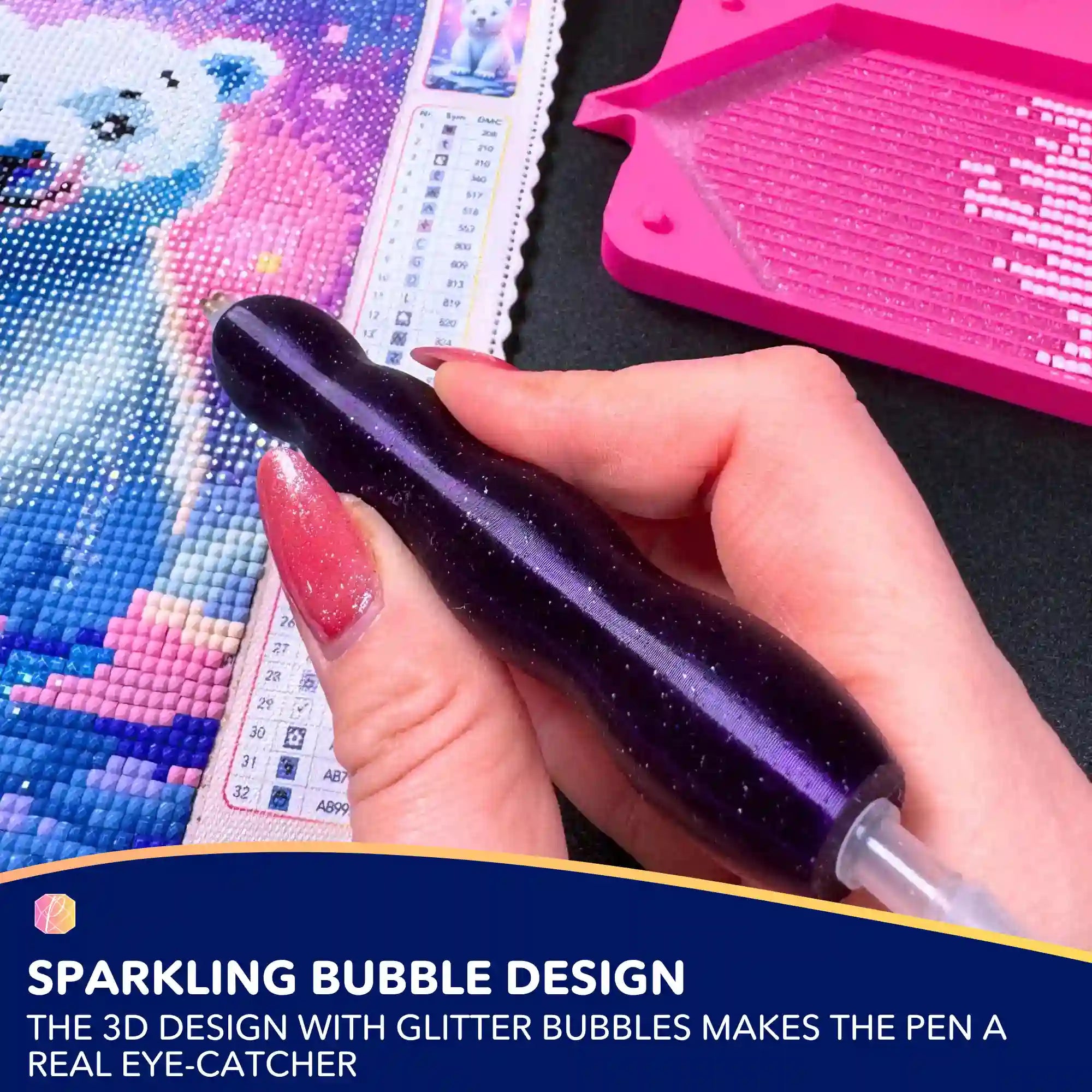 Diamond Painting 3D Bubble Glitter Pen