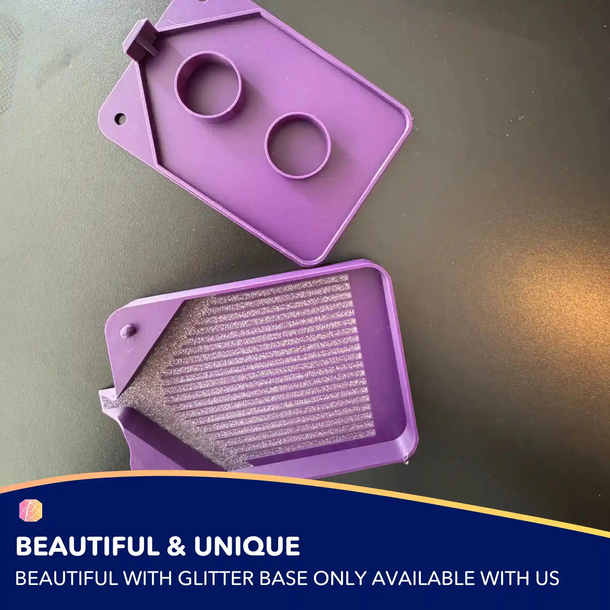3D Small Glitter Tray