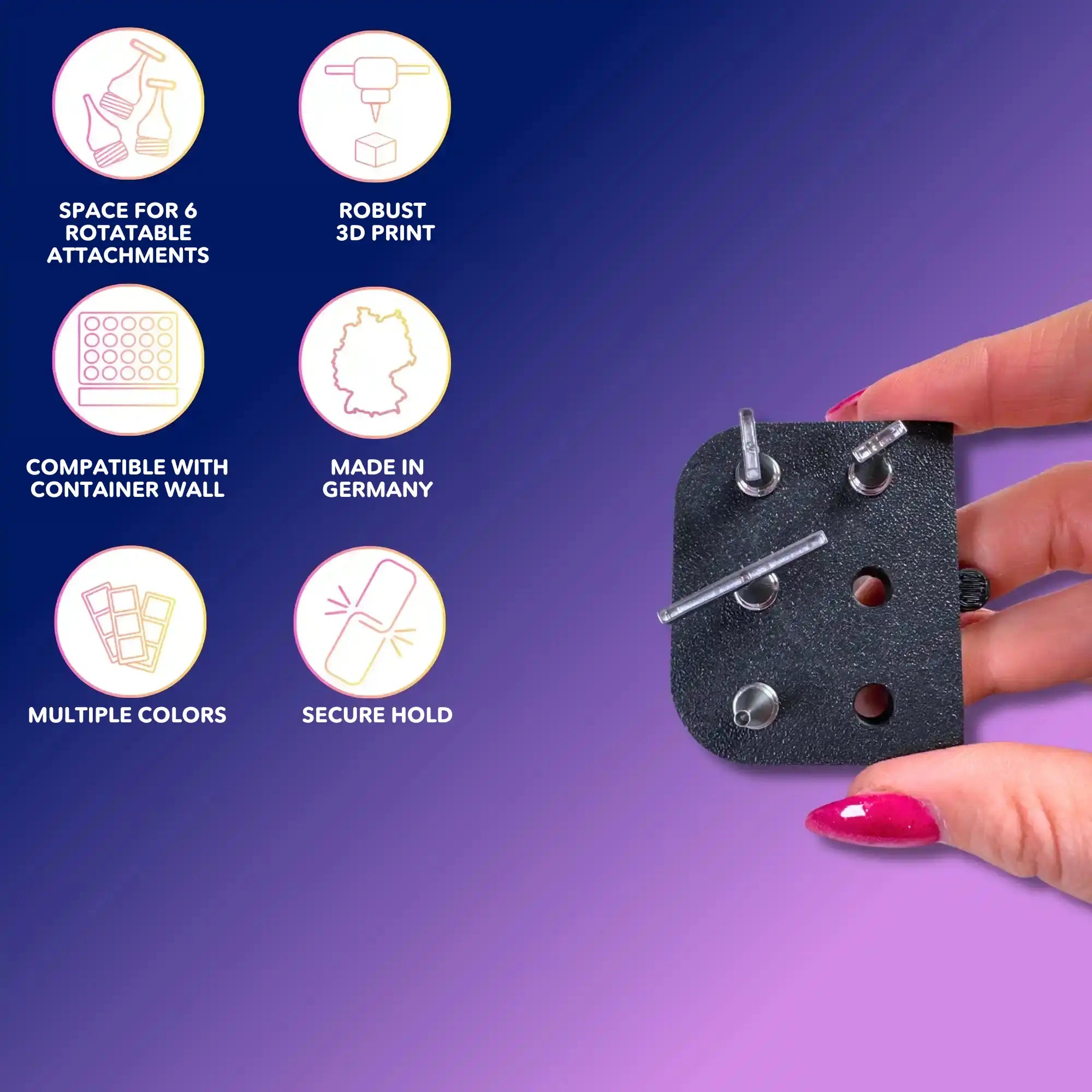 Holder for Rotating Attachments