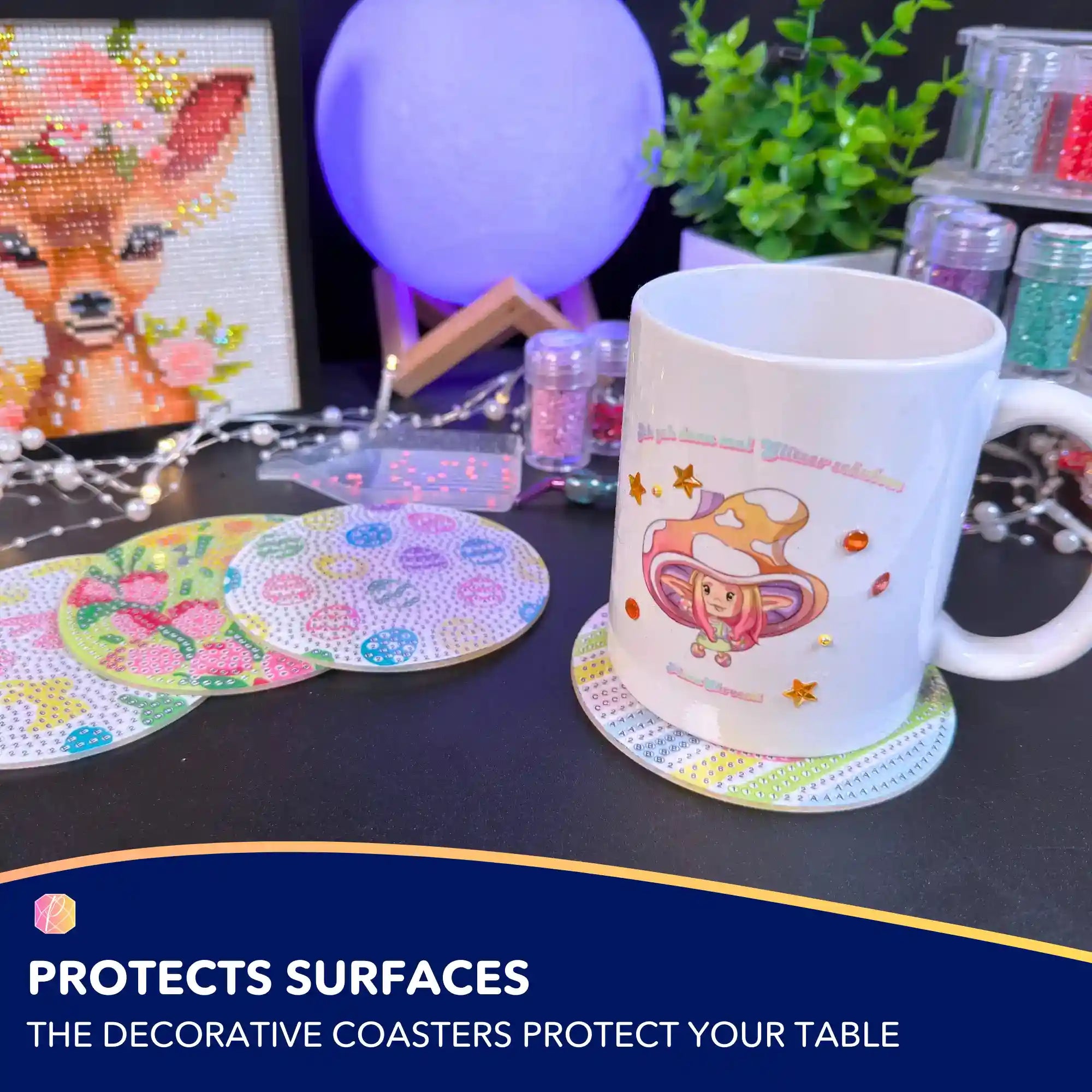 Diamond Painting – Easter Coasters