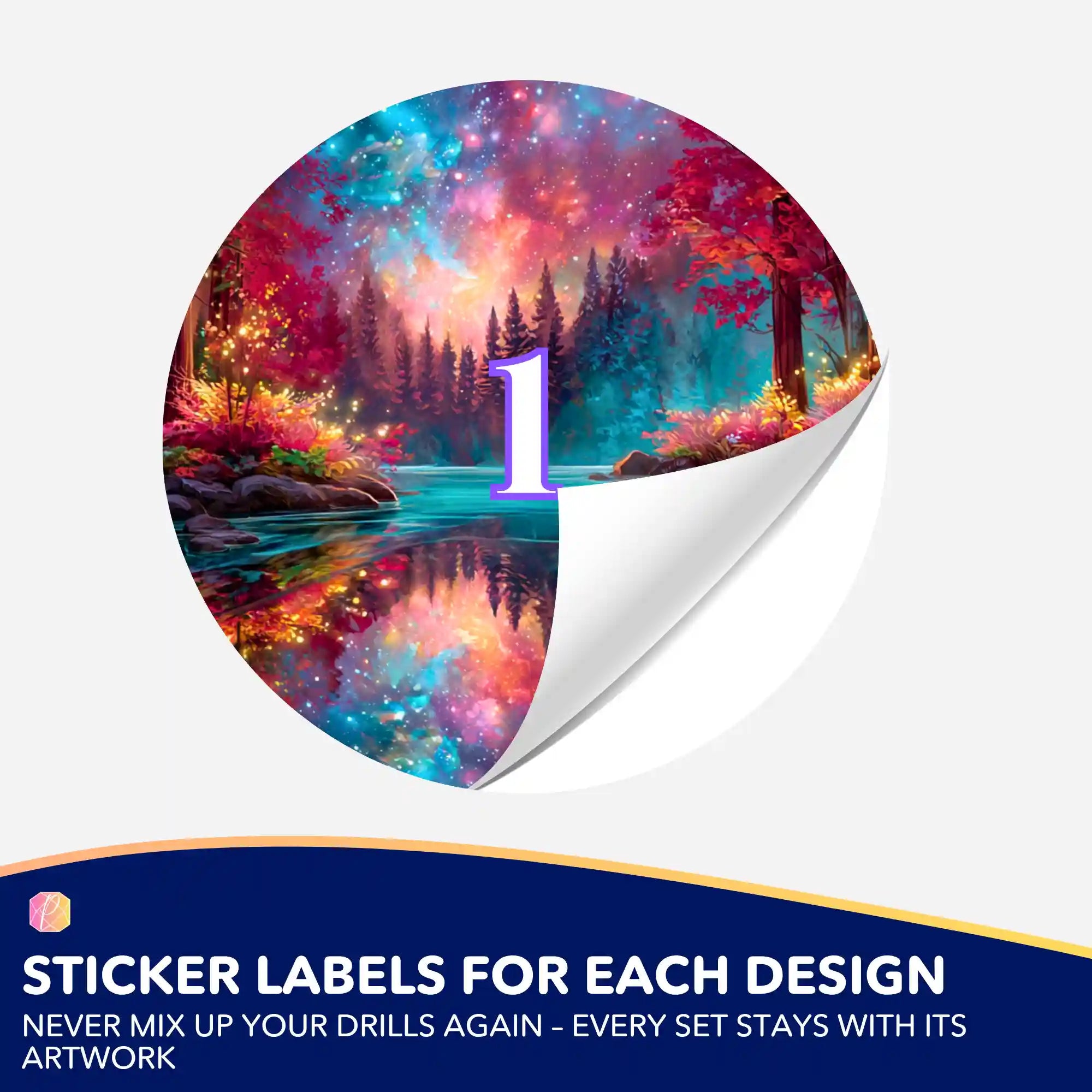 Small Jar Stickers - When the World Holds Its Breath