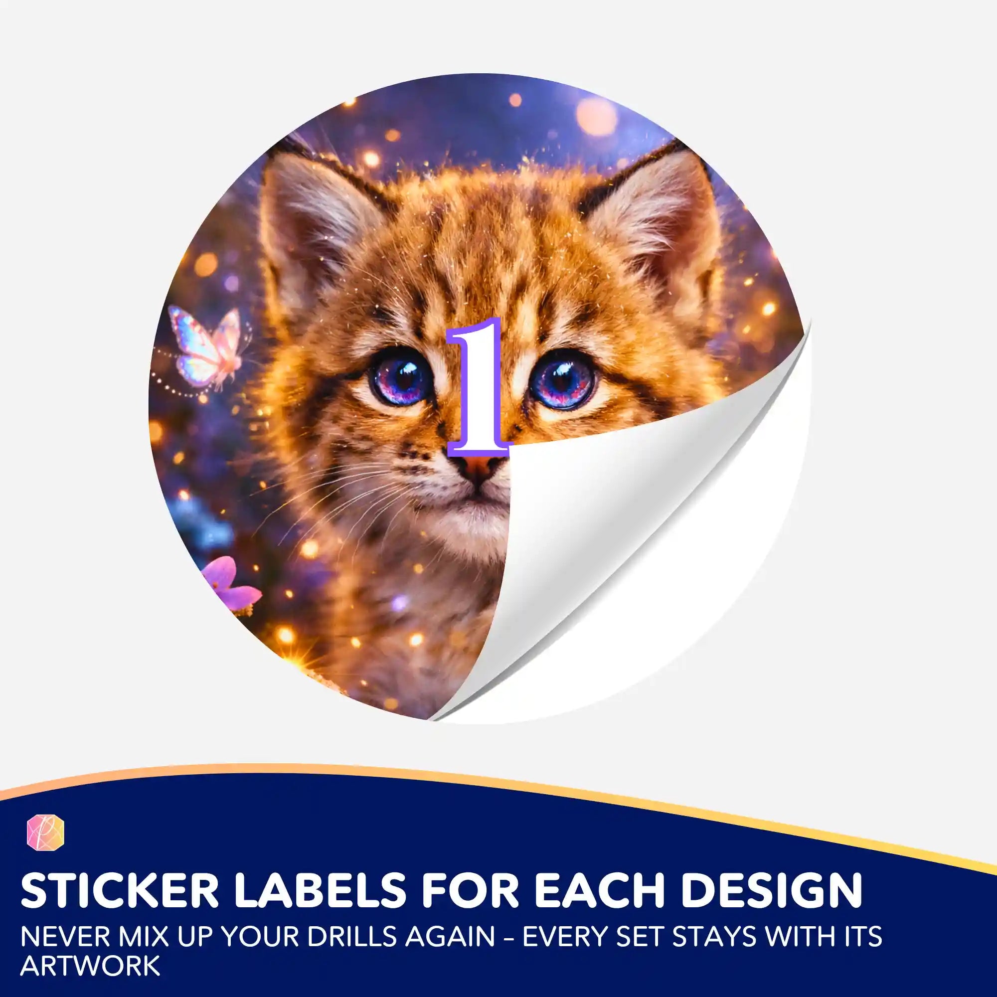Small Jar Stickers - Gaze of Truth