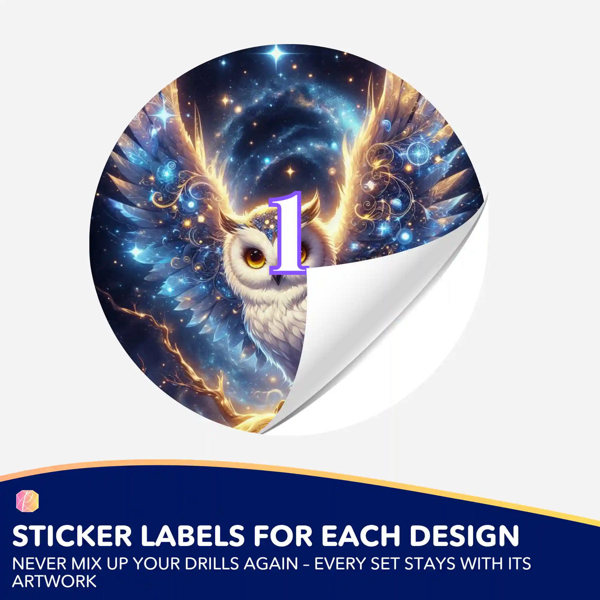 Small Jar Stickers - When the Night Sees You