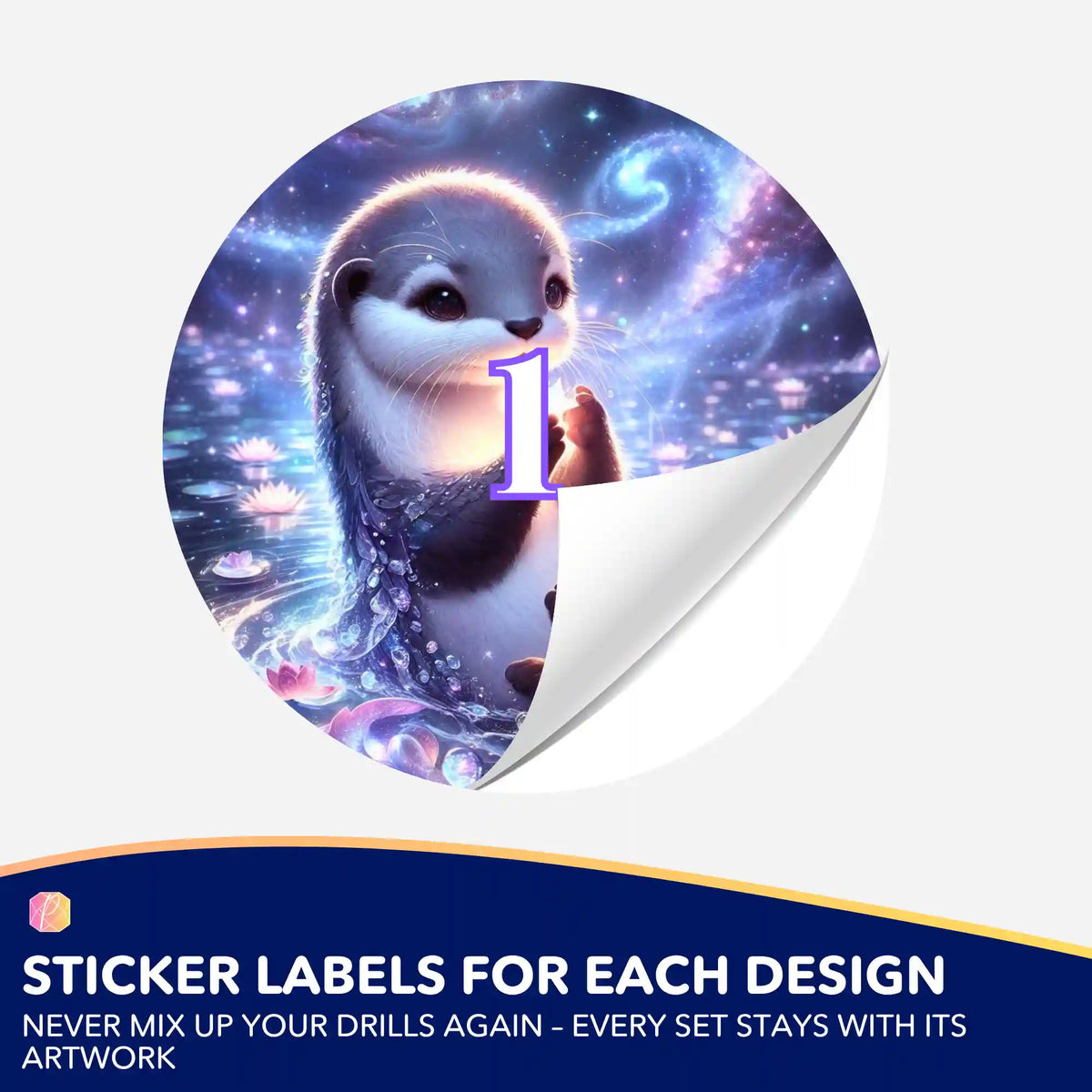 Small Jar Stickers - Guardian of the Stars