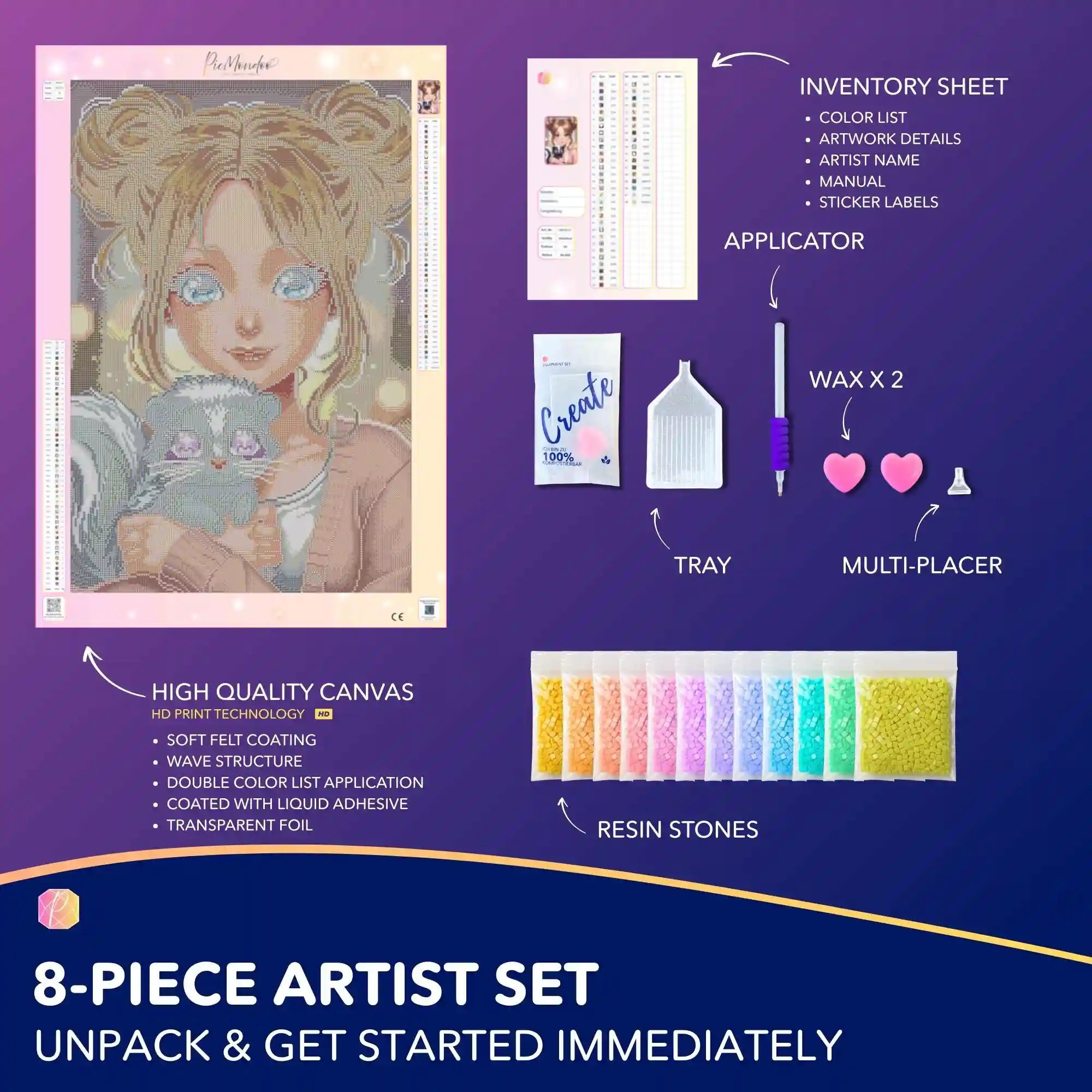 Diamond Painting - Yuna & Puki