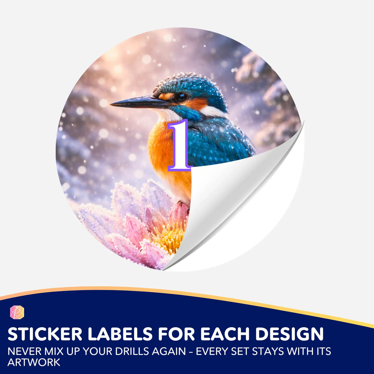Small Jar Stickers - Where Winter Preserves the Light