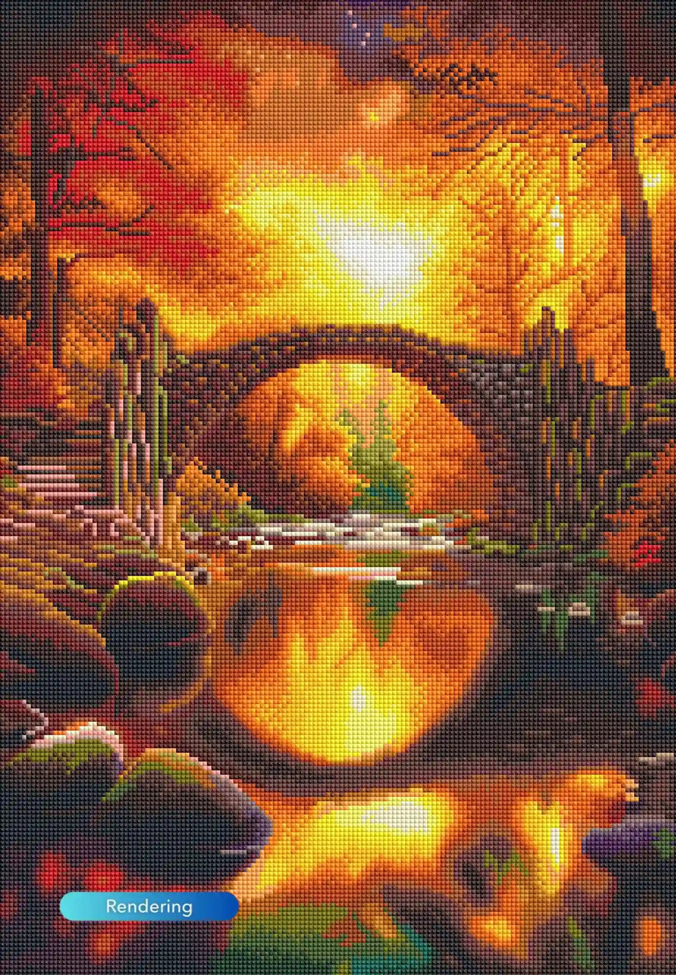Diamond Painting – Bridge of the Eternal Hour "Limited Edition"