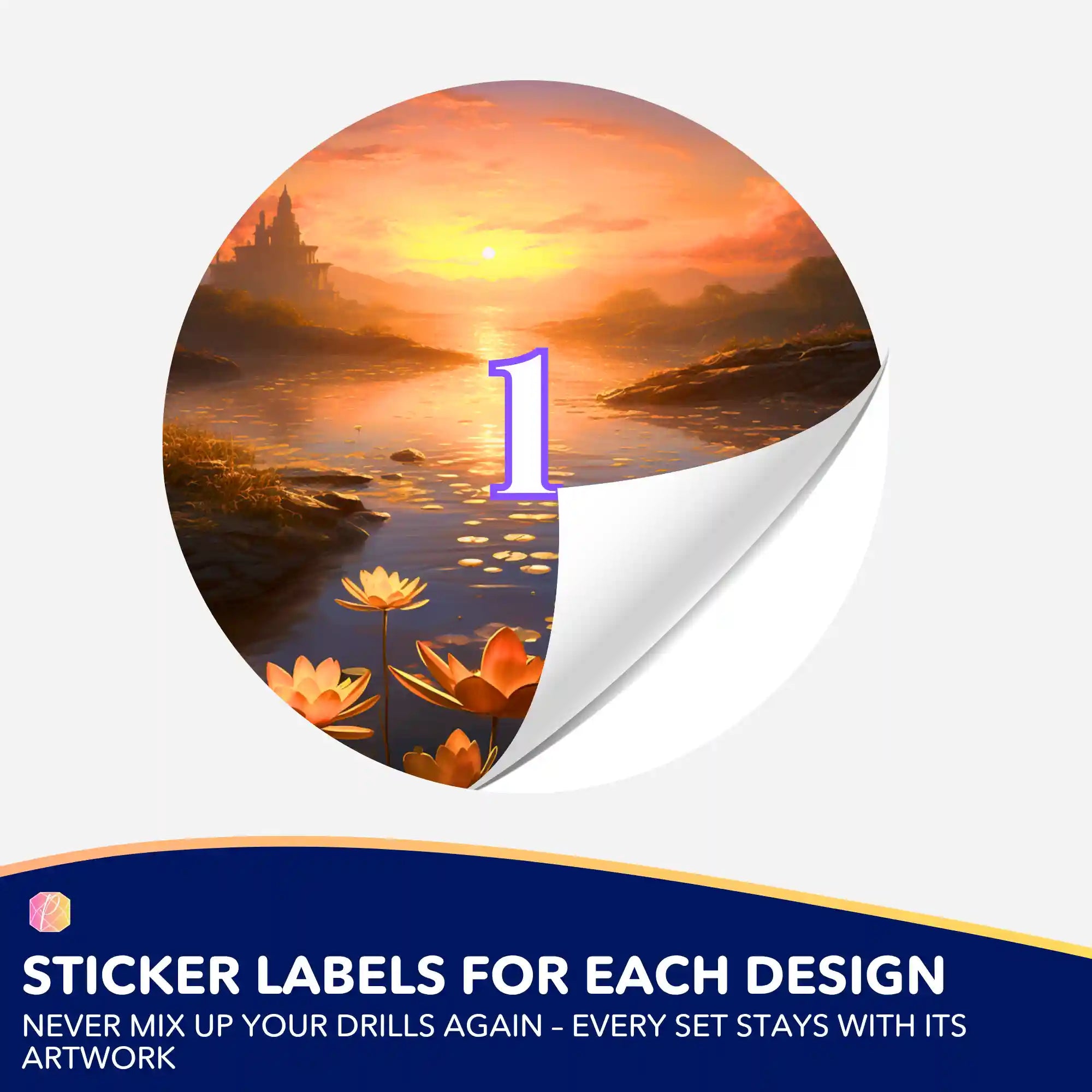 Small Jar Stickers - When the Day exhales