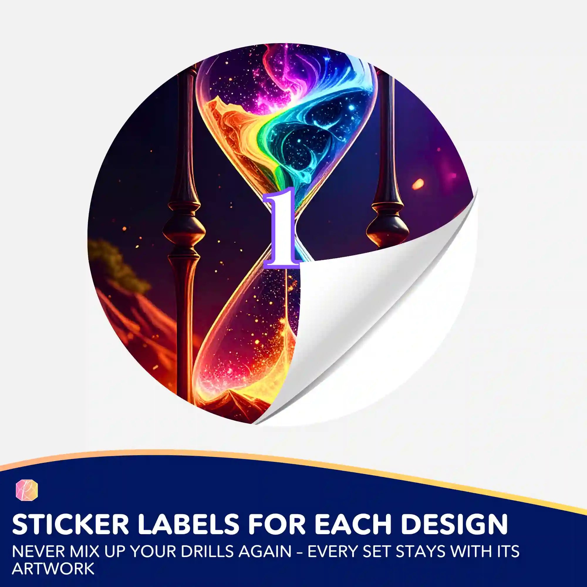 Small Jar Stickers - Breath of Creation