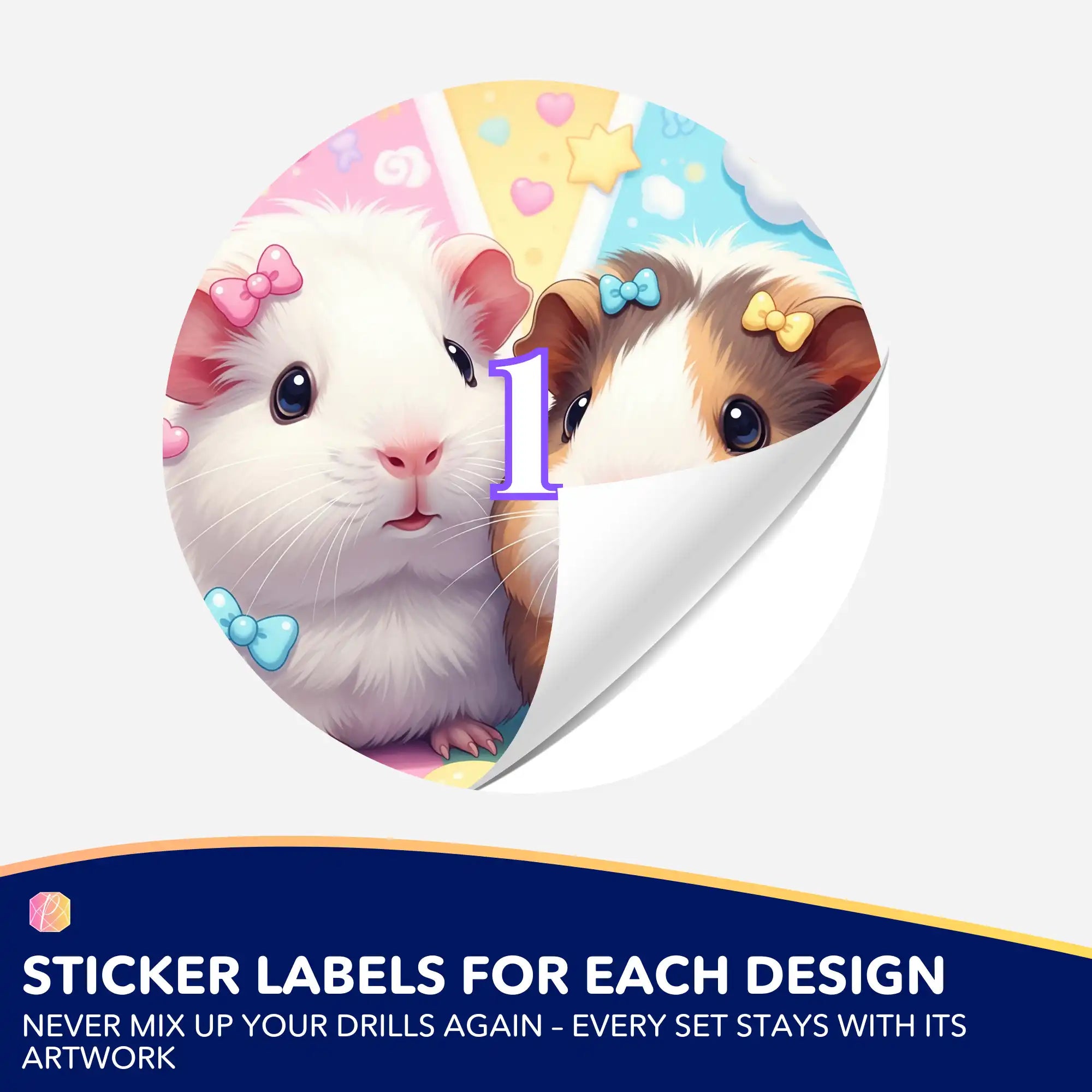 Small Jar Stickers - Maggie and Moritz