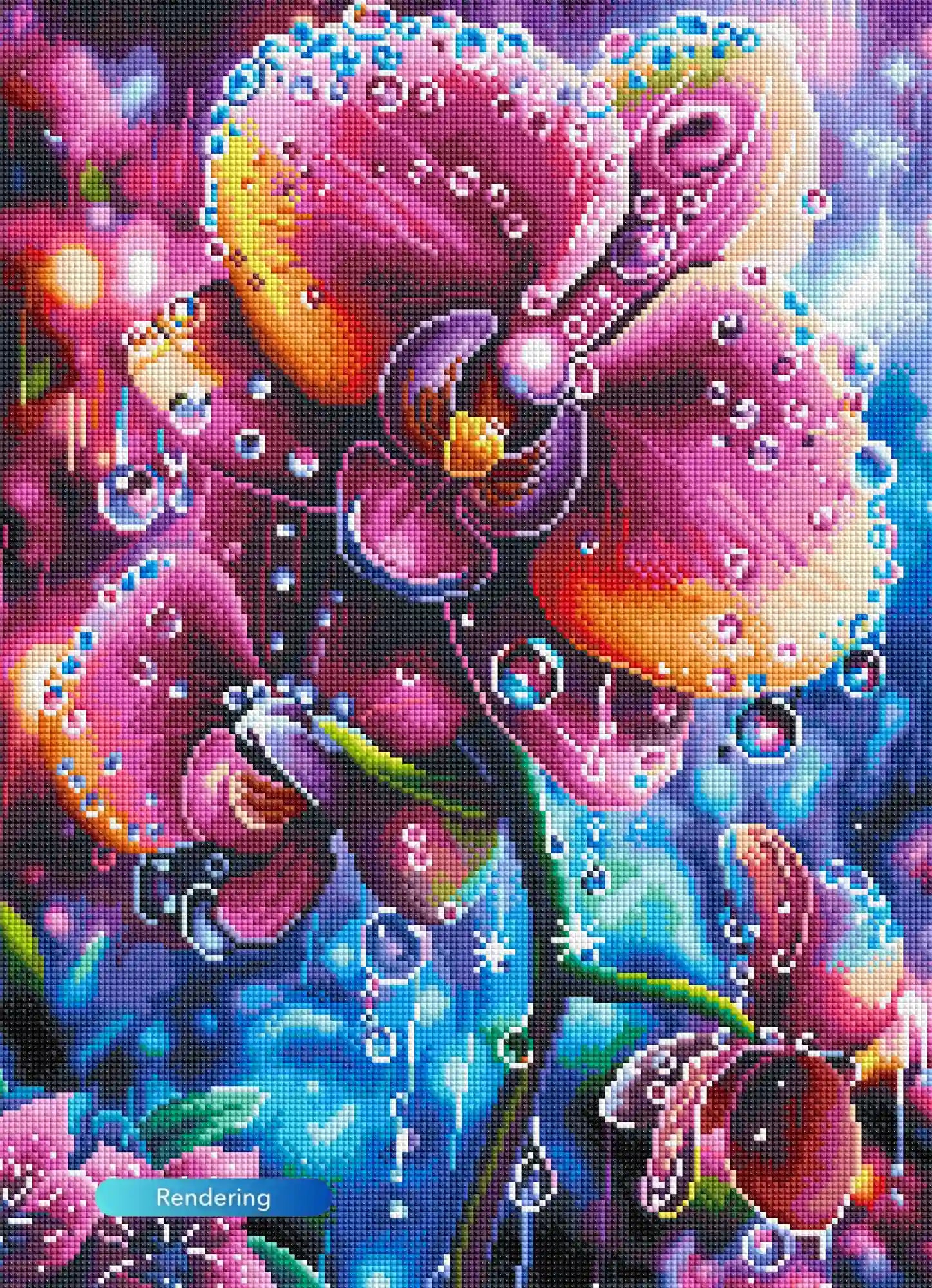 Diamond Painting – Rain Kiss