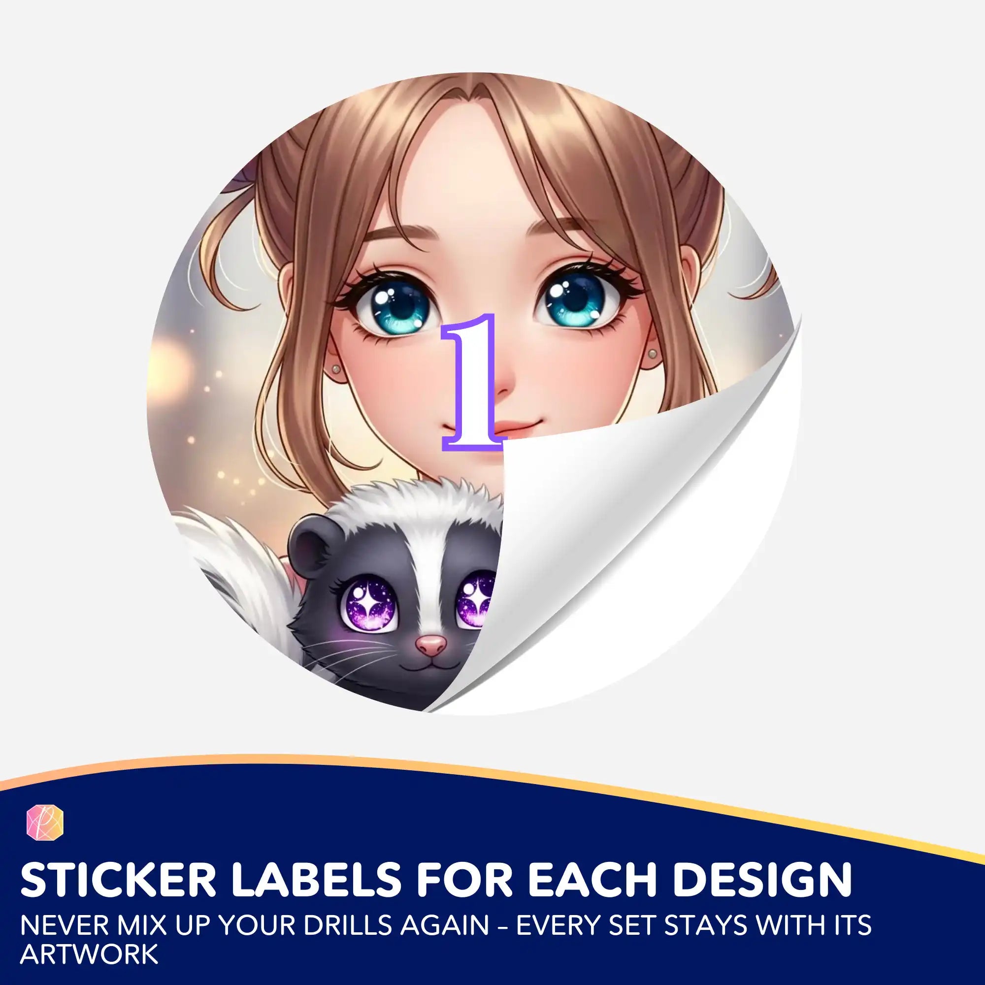 Small Jar Stickers - Yuna & Puki