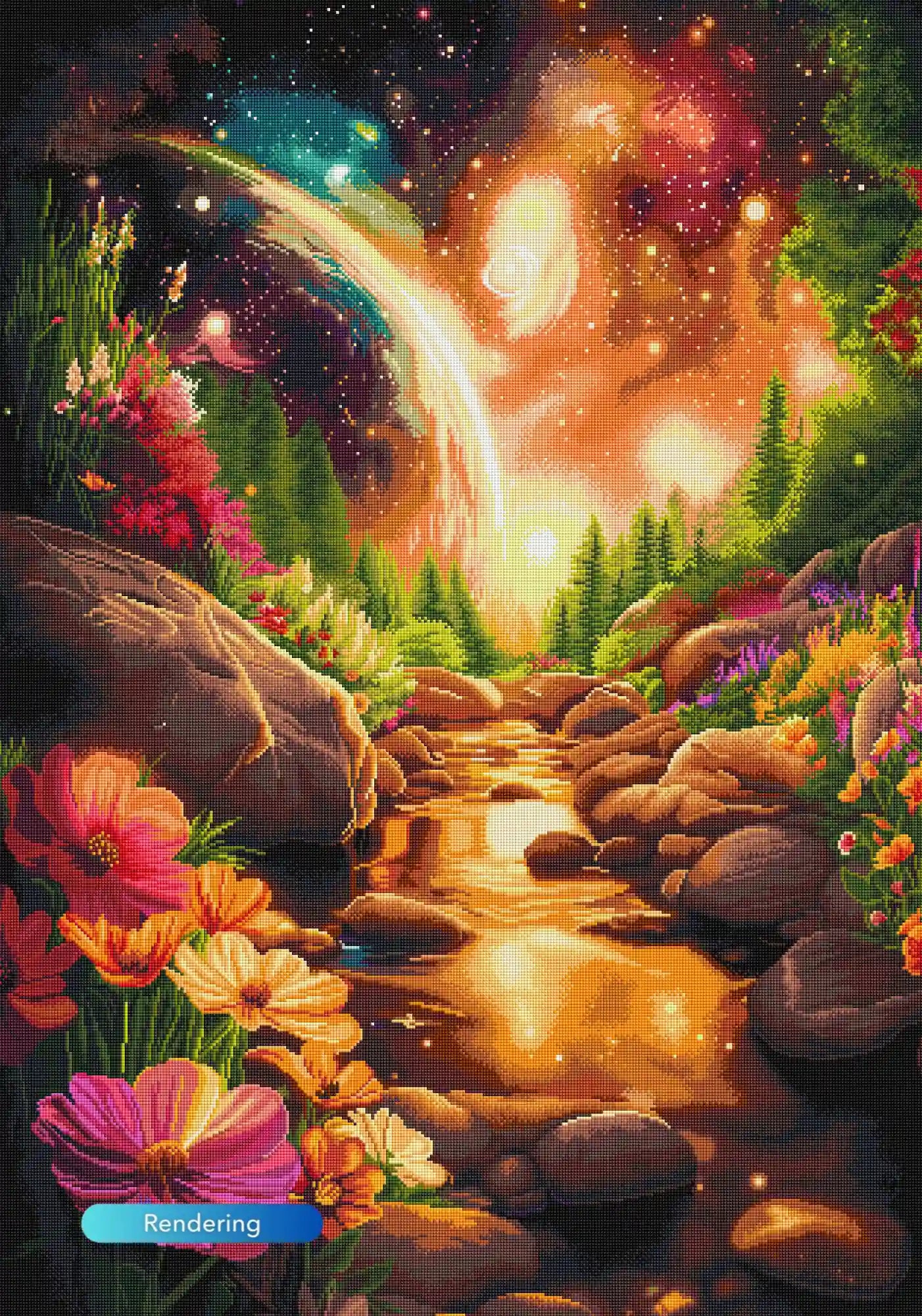 Diamond Painting – Where the Light Knows the Way "Limited Edition"