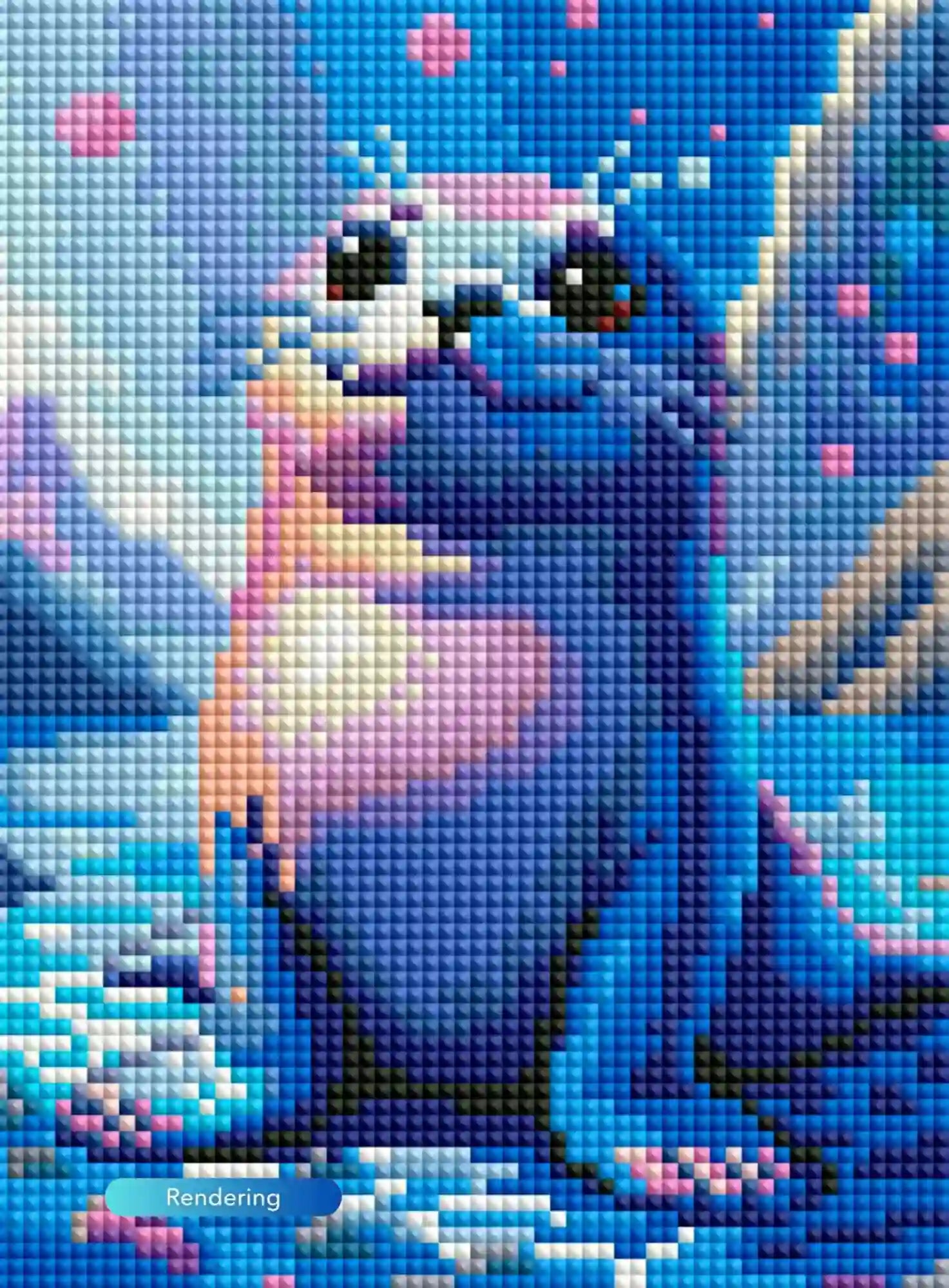 Diamond Painting Mini - Robin