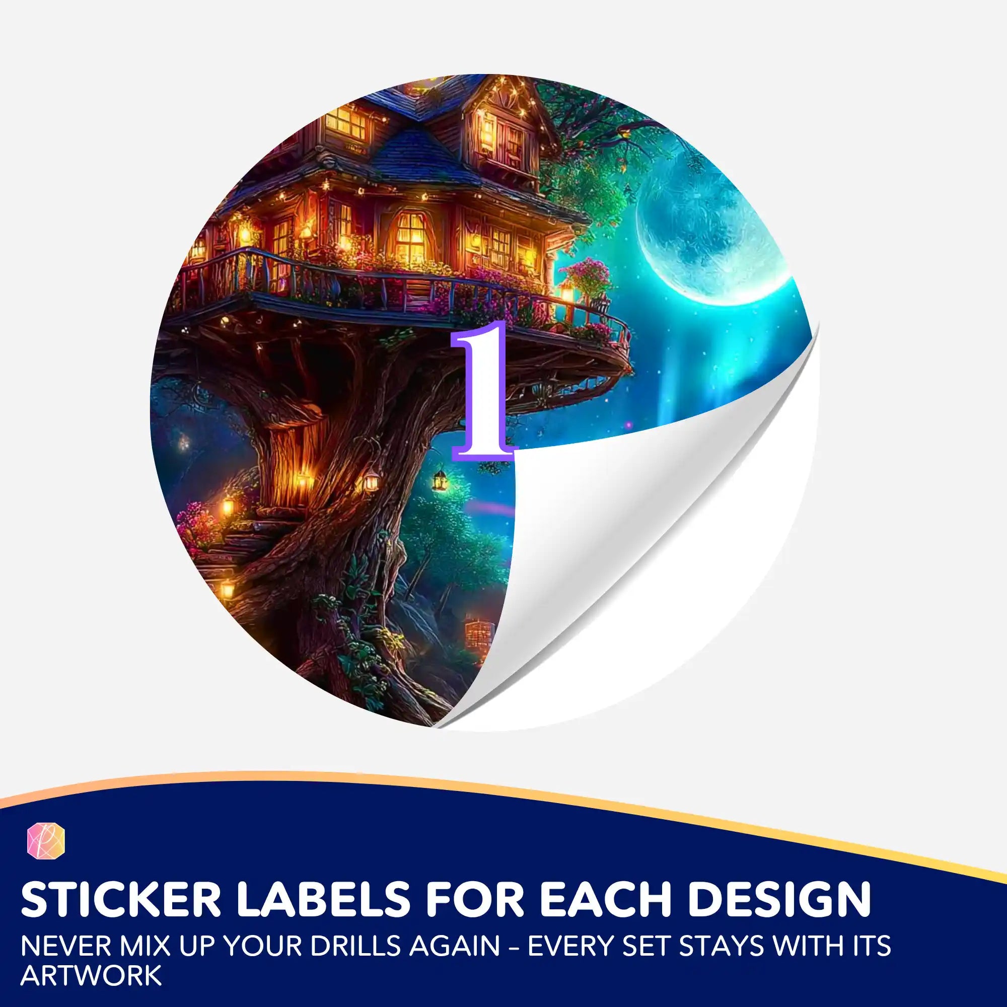 Small Jar Stickers - Star Harbor of the Wanderers